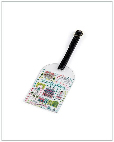City Luggage Tags by Evelyn Henson - 4 Cities Available