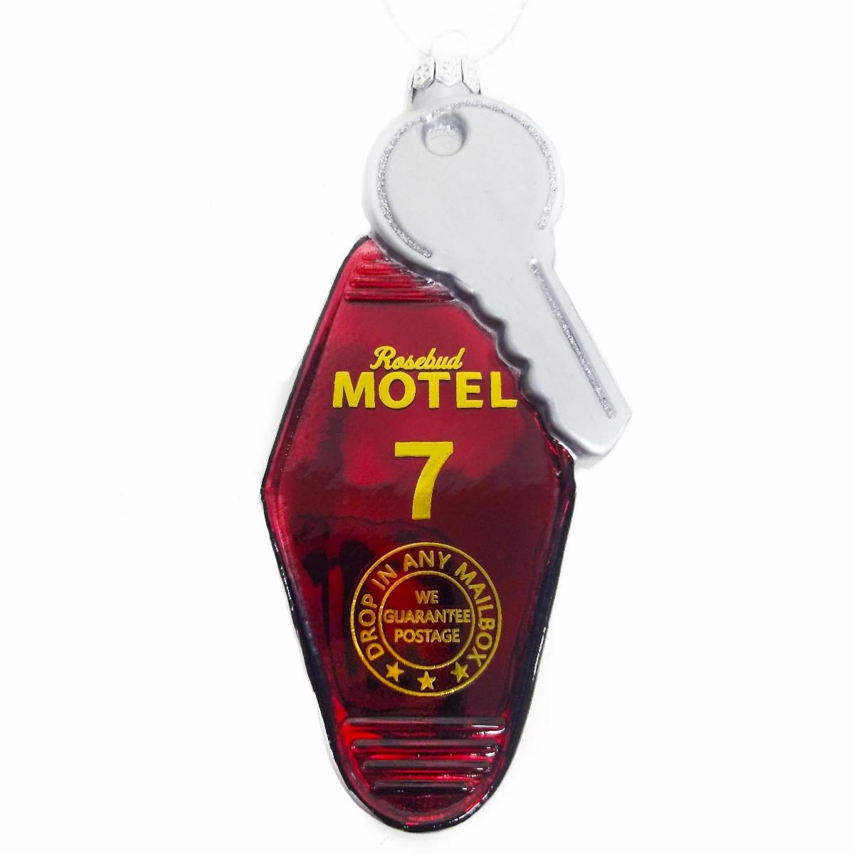 Schitt's Creek Rosebud Motel Key Ornament