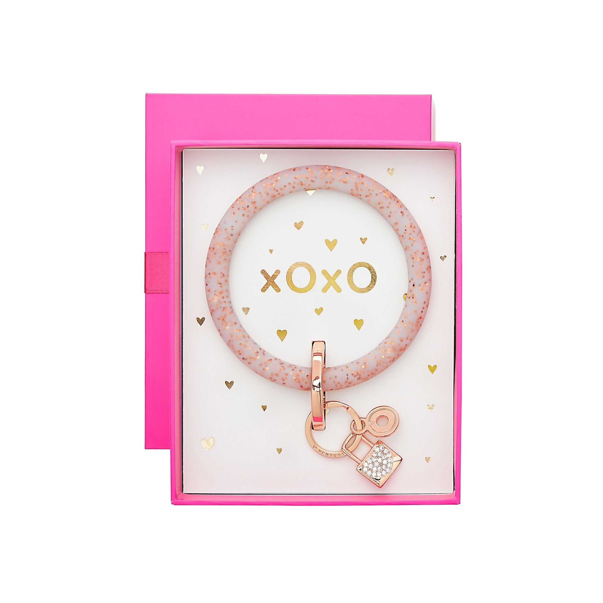 'xOxO' Rose Gold Confetti O-Venture Gift Set