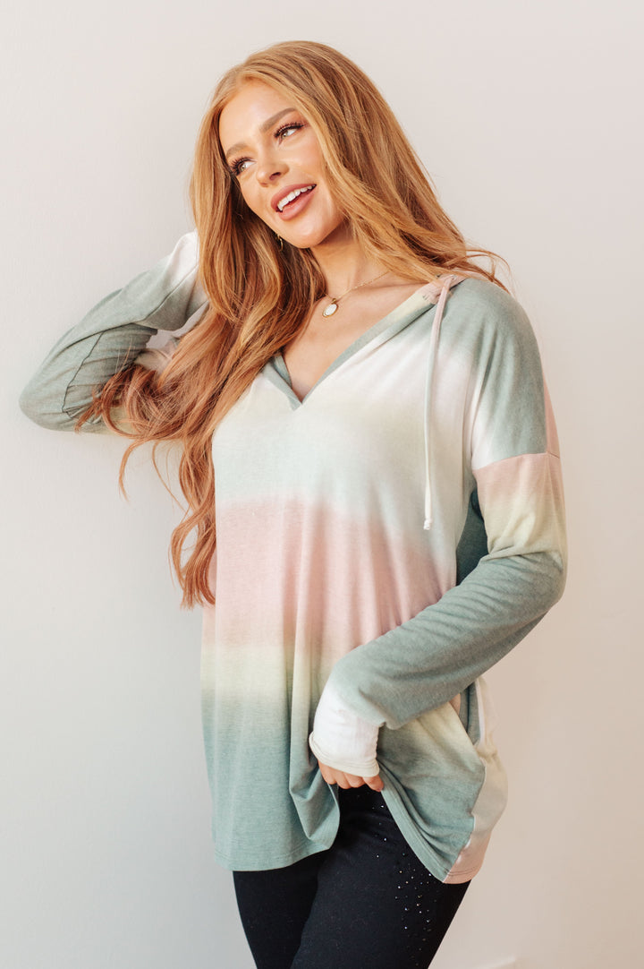 Hazy Horizon Ombre Hoodie (Ships in 2-3 Weeks)
