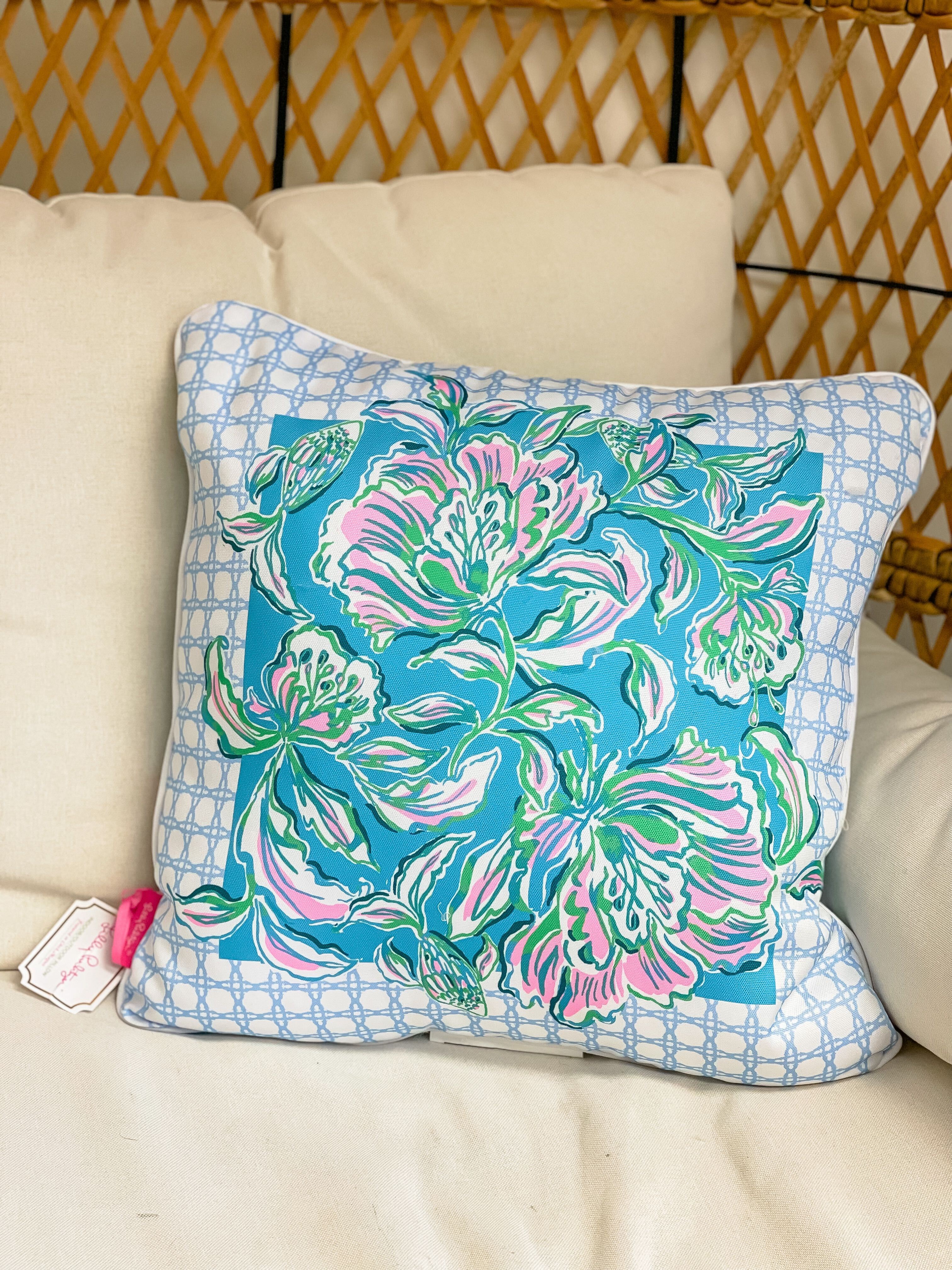 Large Pillow by Lilly Pulitzer - Chick Magnet