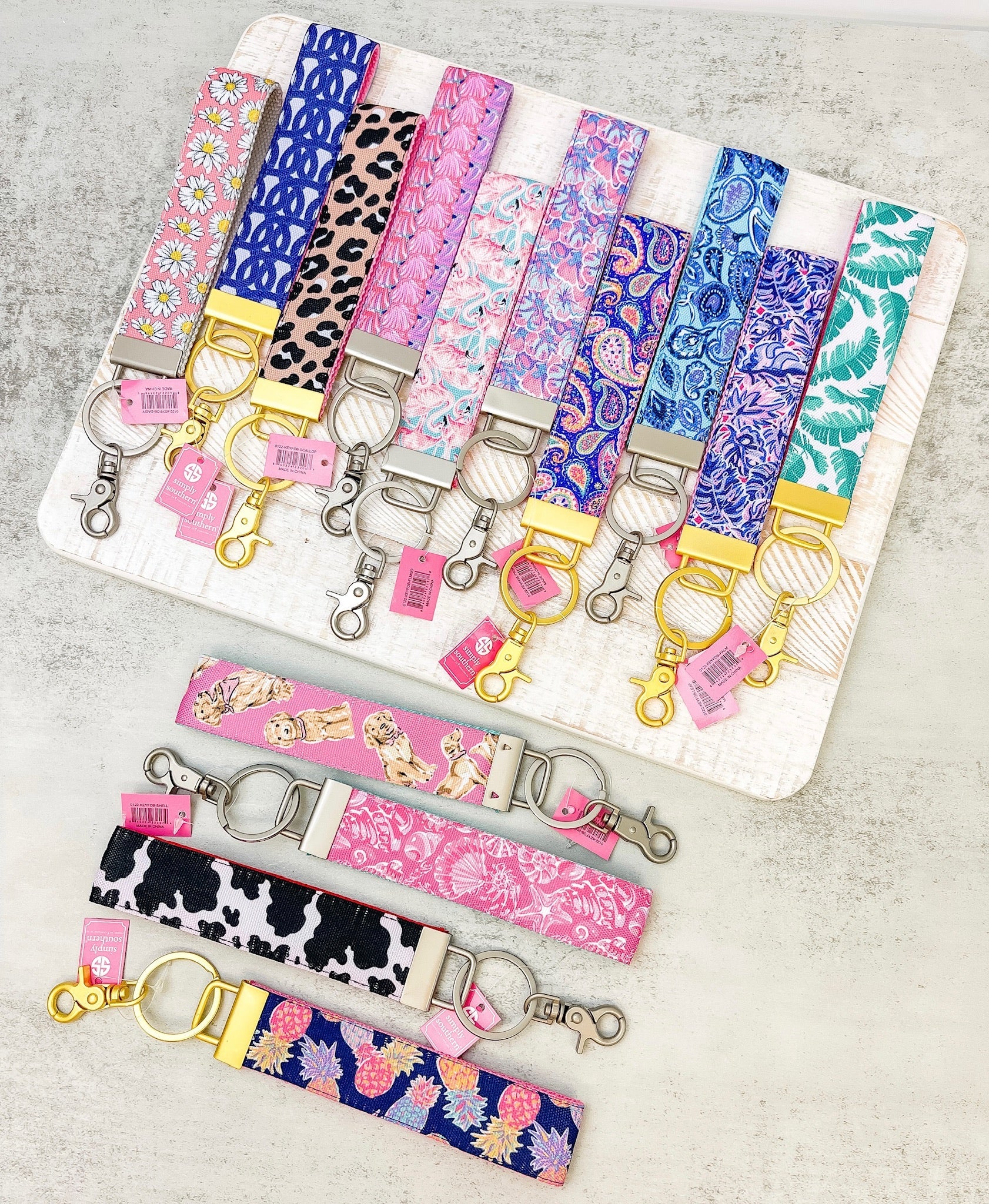 FINAL SALE* Simply Southern Key Chains – Boutique on Millstone