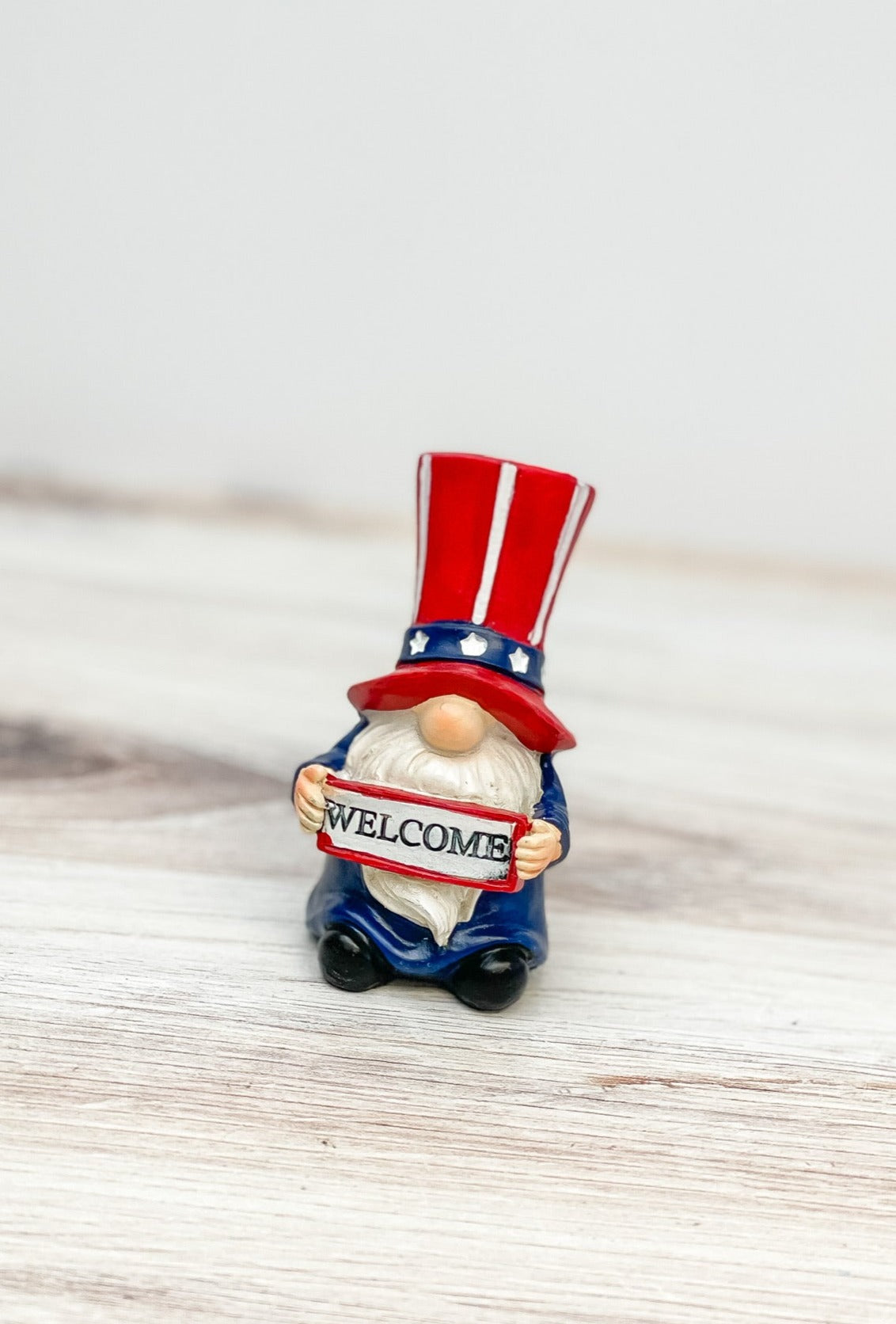 Patriotic Resin Mini Gnome