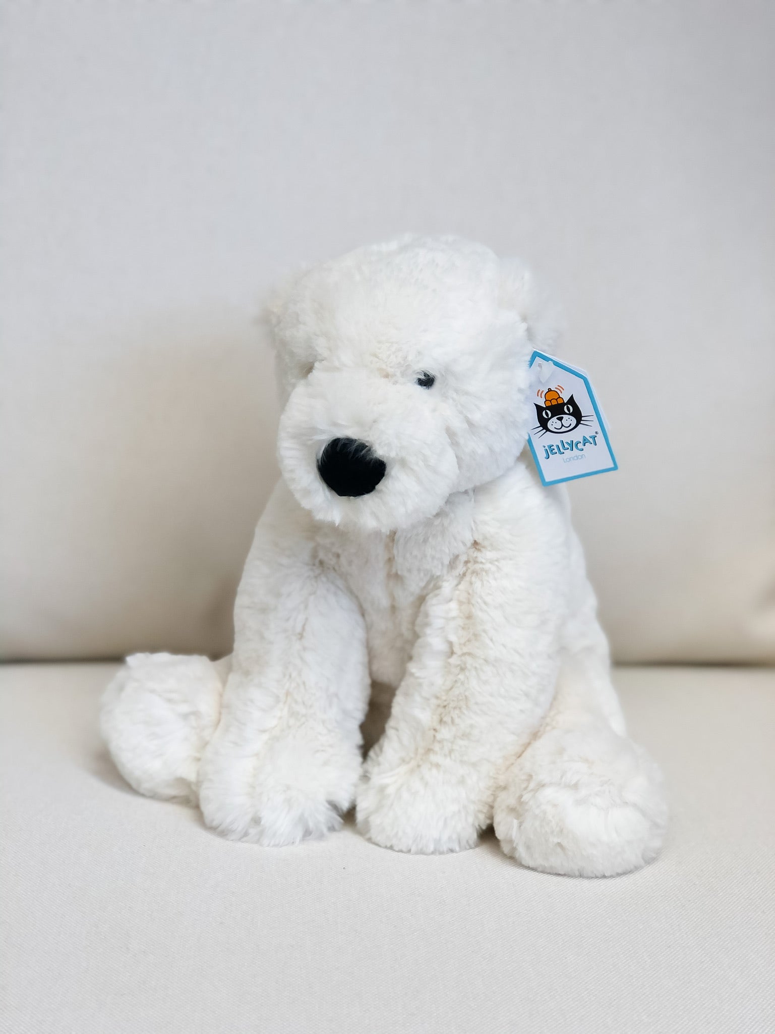 Perry Polar Bear Stuffed Animal by Jellycat - Large