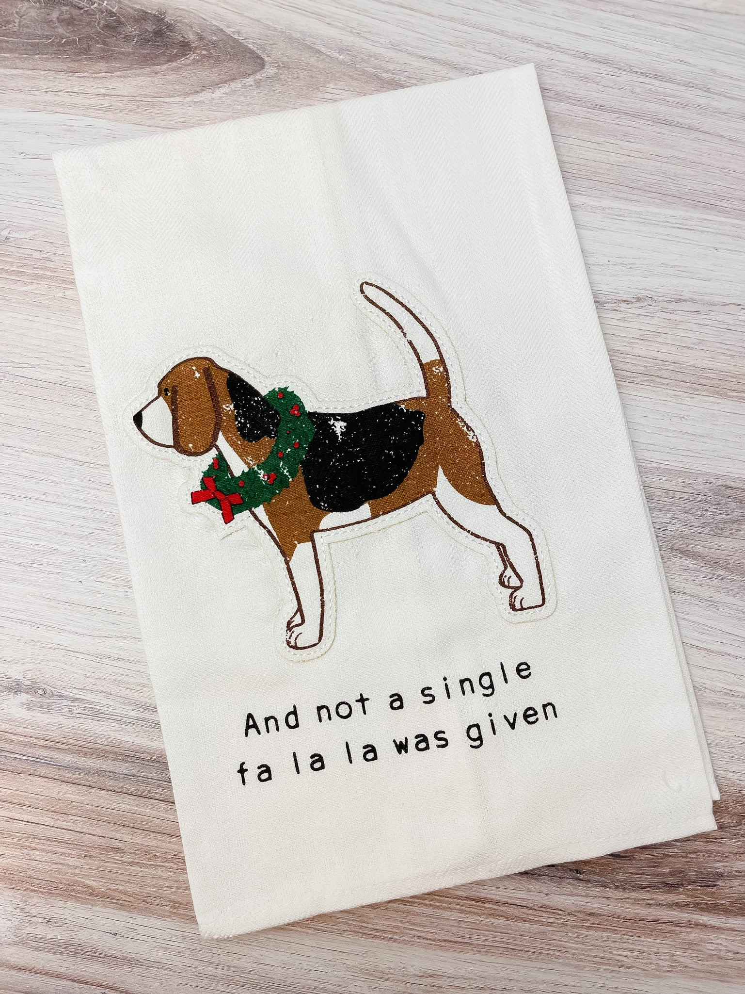 Christmas Dog Appliqued Towels by Mud Pie - Choice of 5 Styles