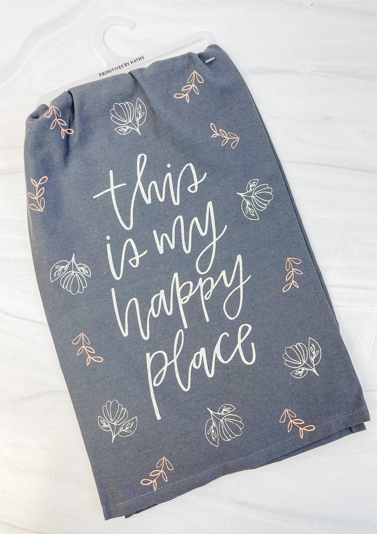 'This Is My Happy Place' Kitchen Towel