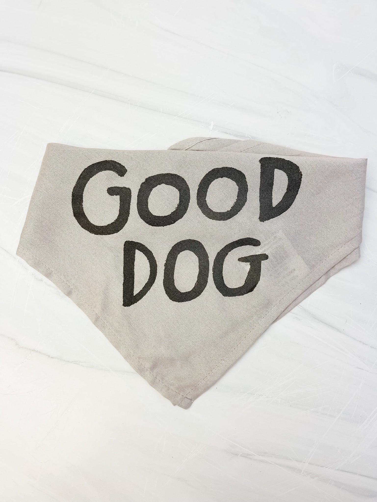 'Good Dog Bad Dog' Pet Bandana - Choice of Size