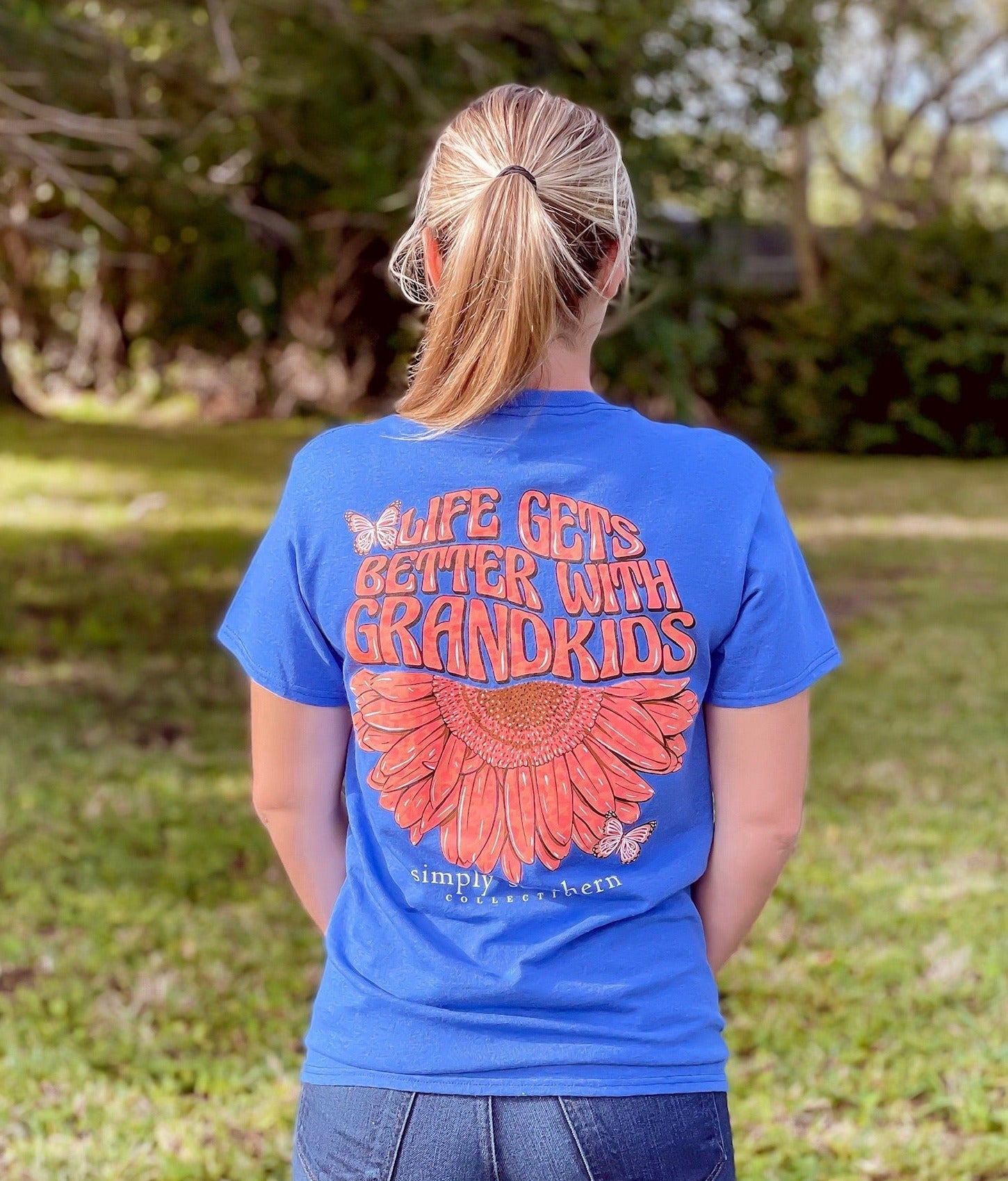 'Life Gets Better With Grandkids' Short Sleeve Tee by Simply Southern