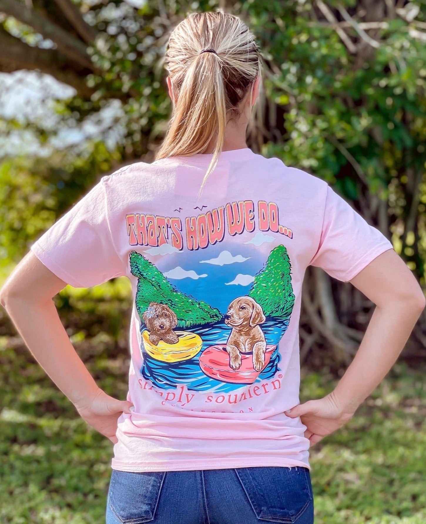 'That's How We Do' Short Sleeve Tee by Simply Southern