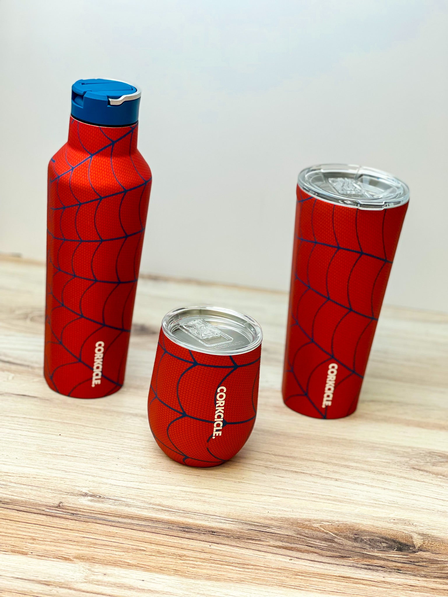 12 oz Stainless Steel Marvel Spiderman Stemless Tumbler by Corkcicle