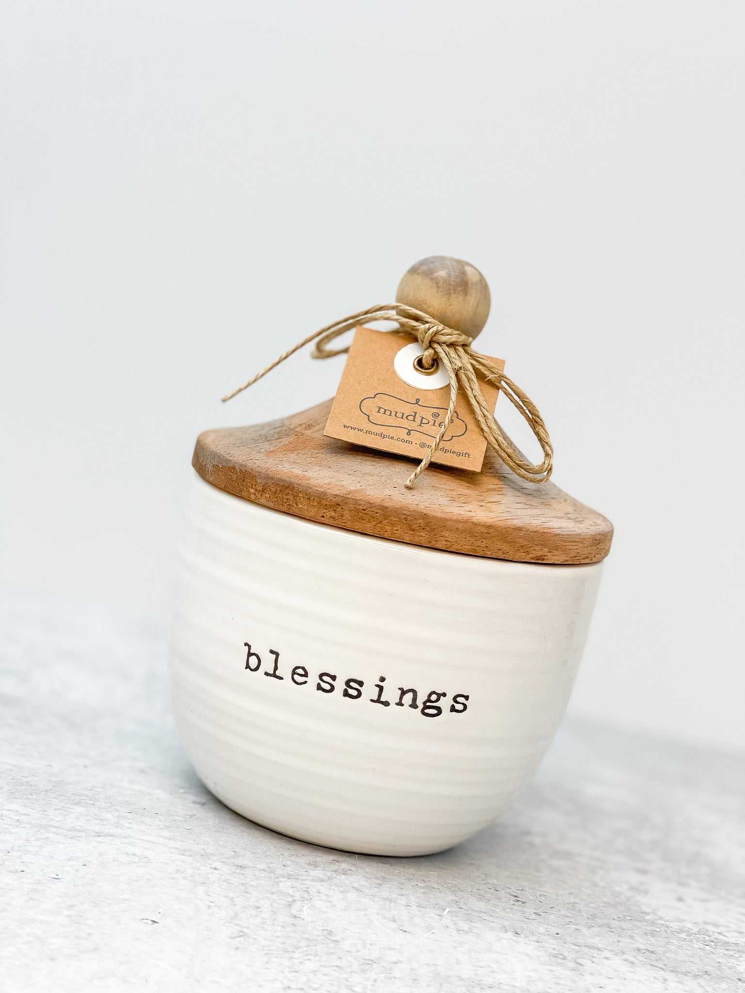 Blessings Jar Set by Mud Pie