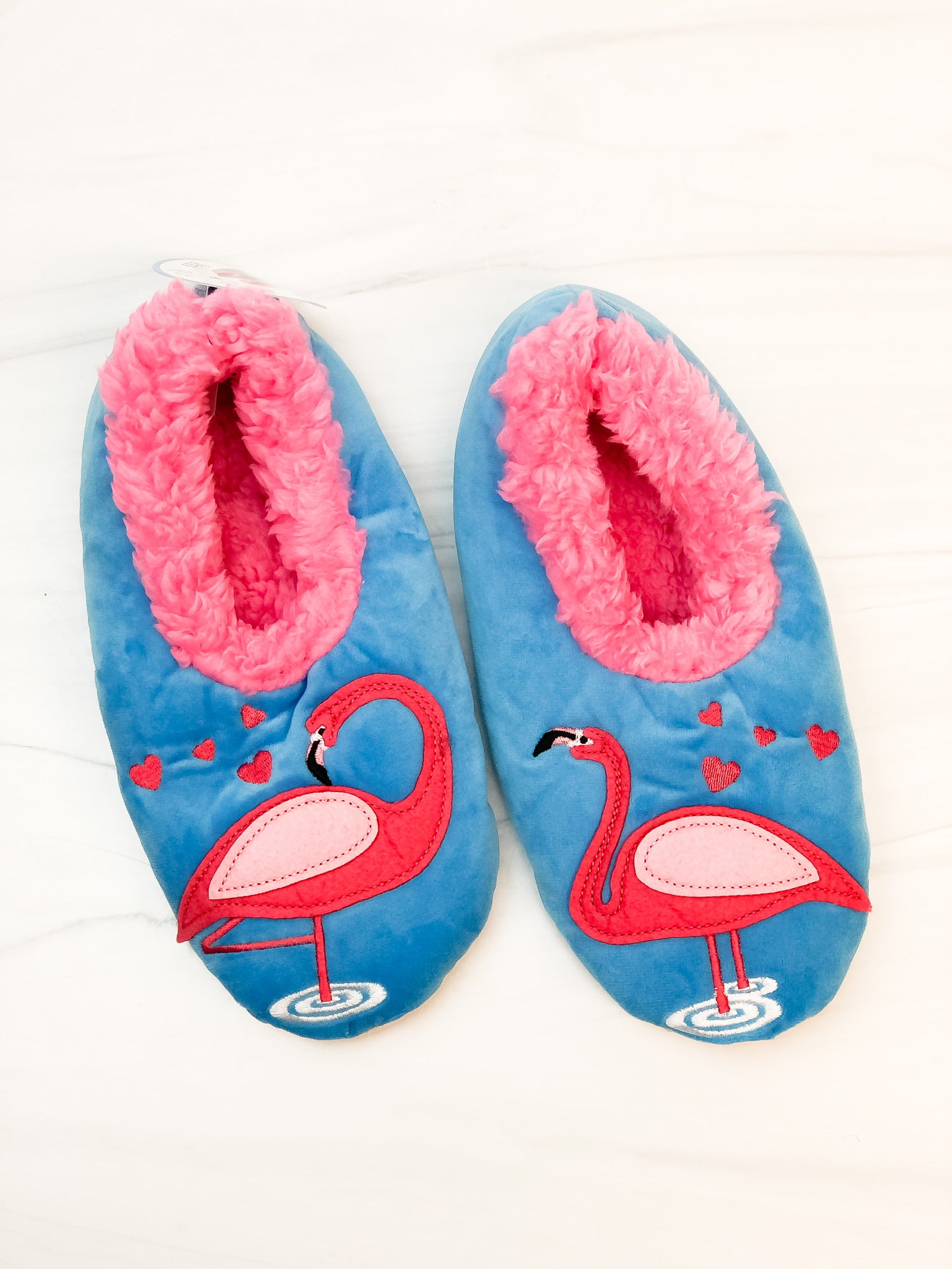 Snoozies! Slippers - Flamingo