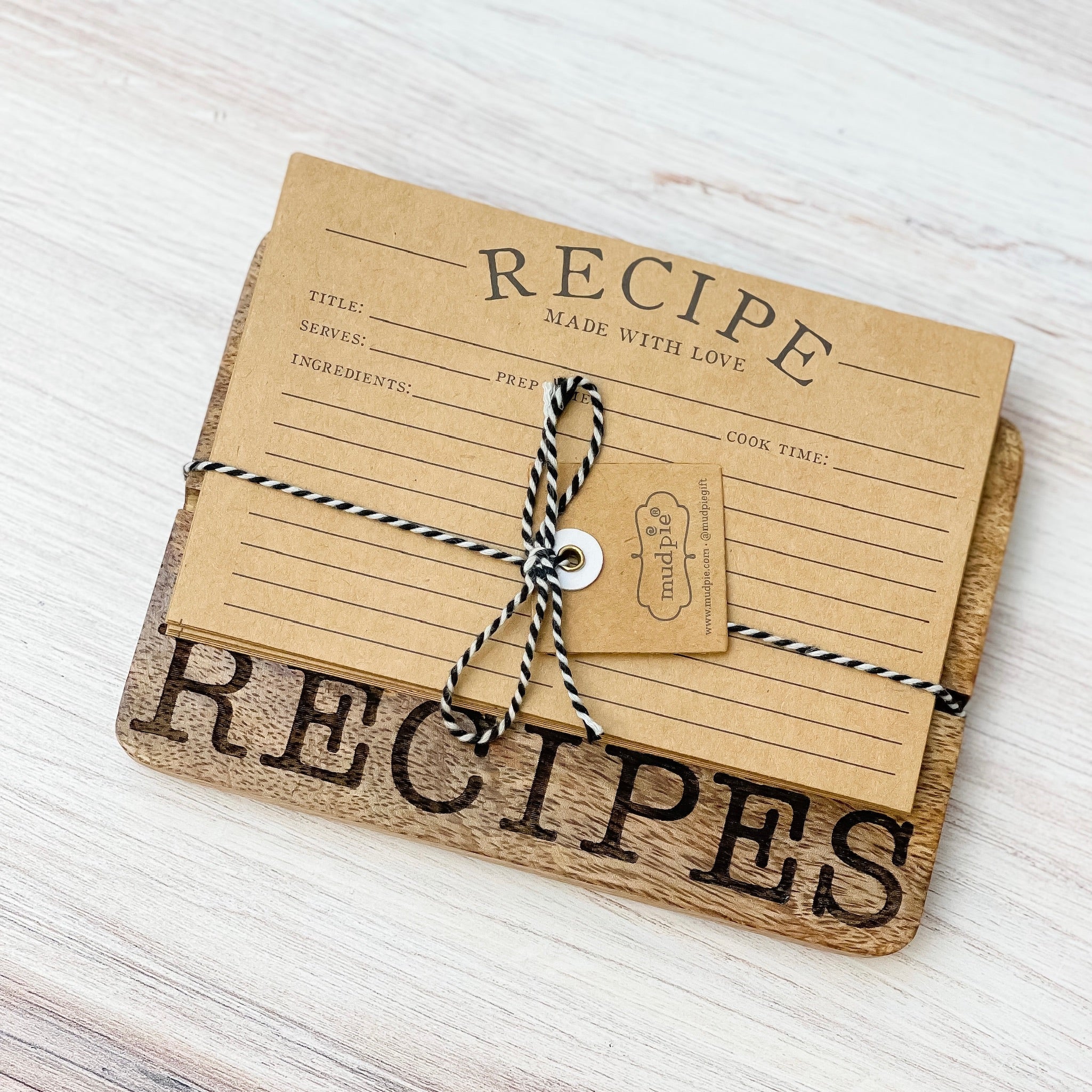 Recipe Card Set by Mud Pie