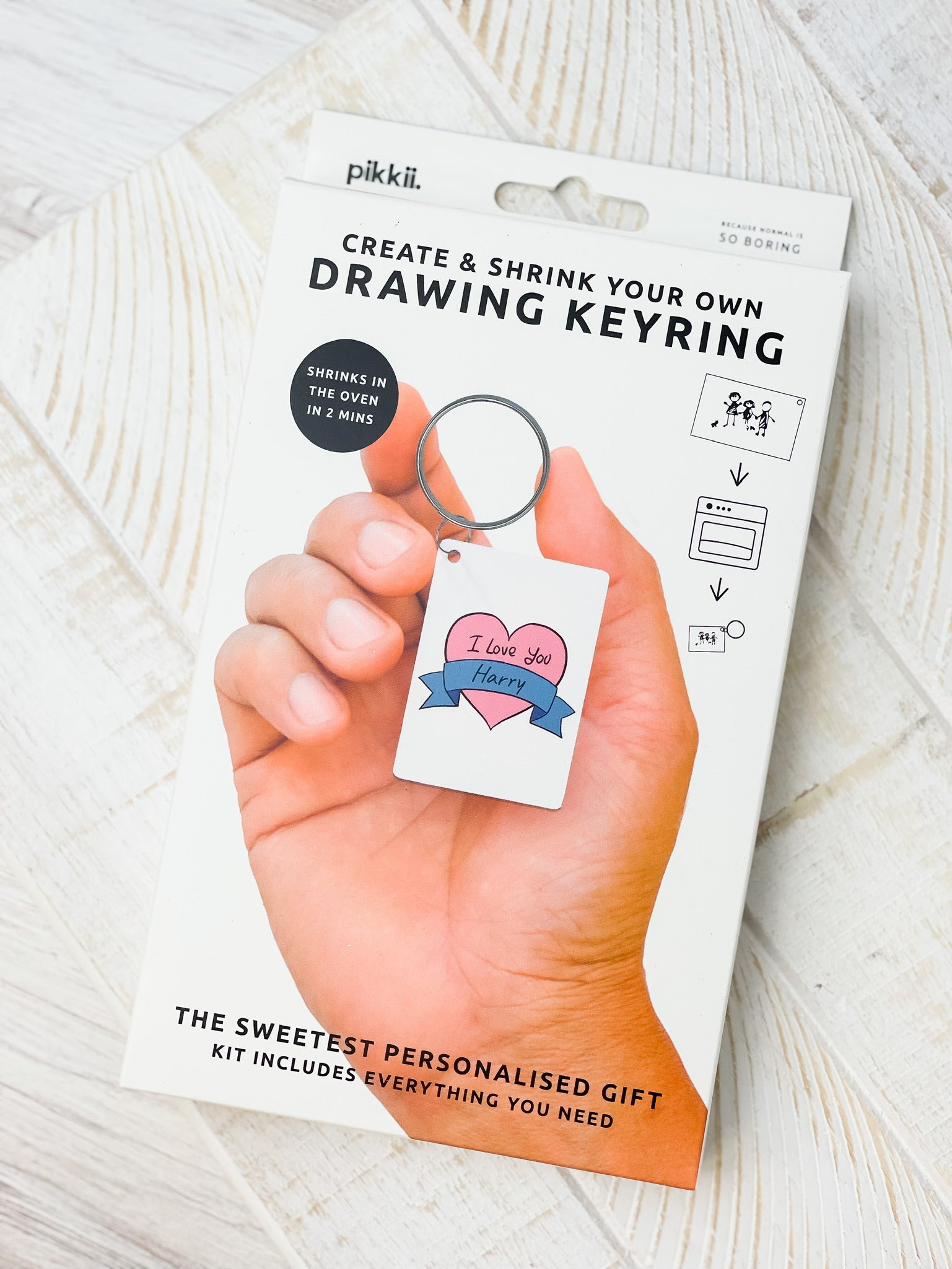 Drawing Shrink Keyring Kit
