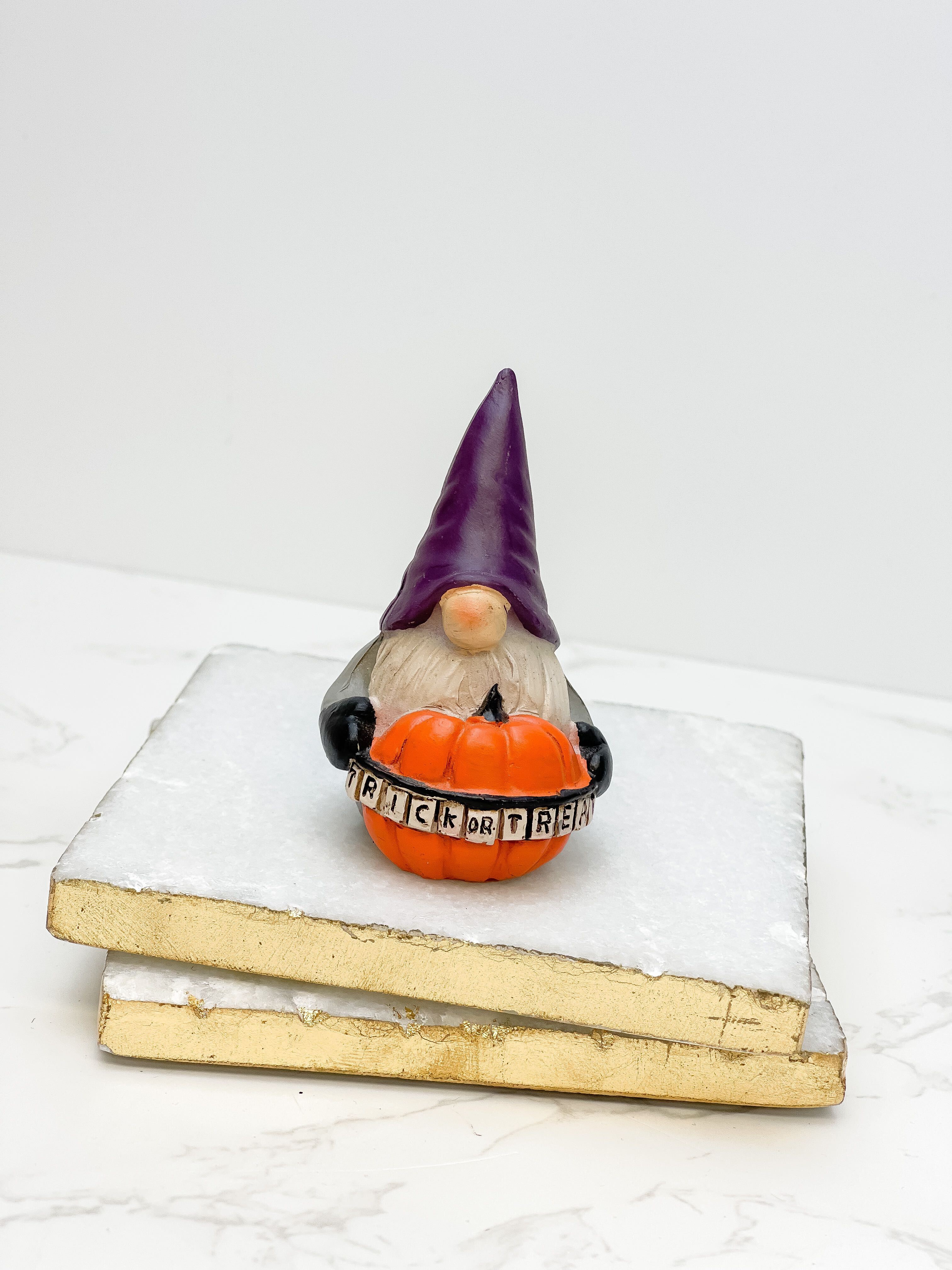 Halloween Mini Resin Gnome