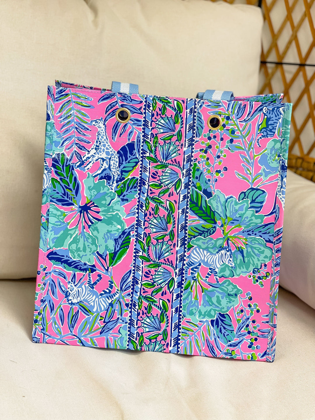 Market Tote by Lilly Pulitzer - Lil Earned Stripes