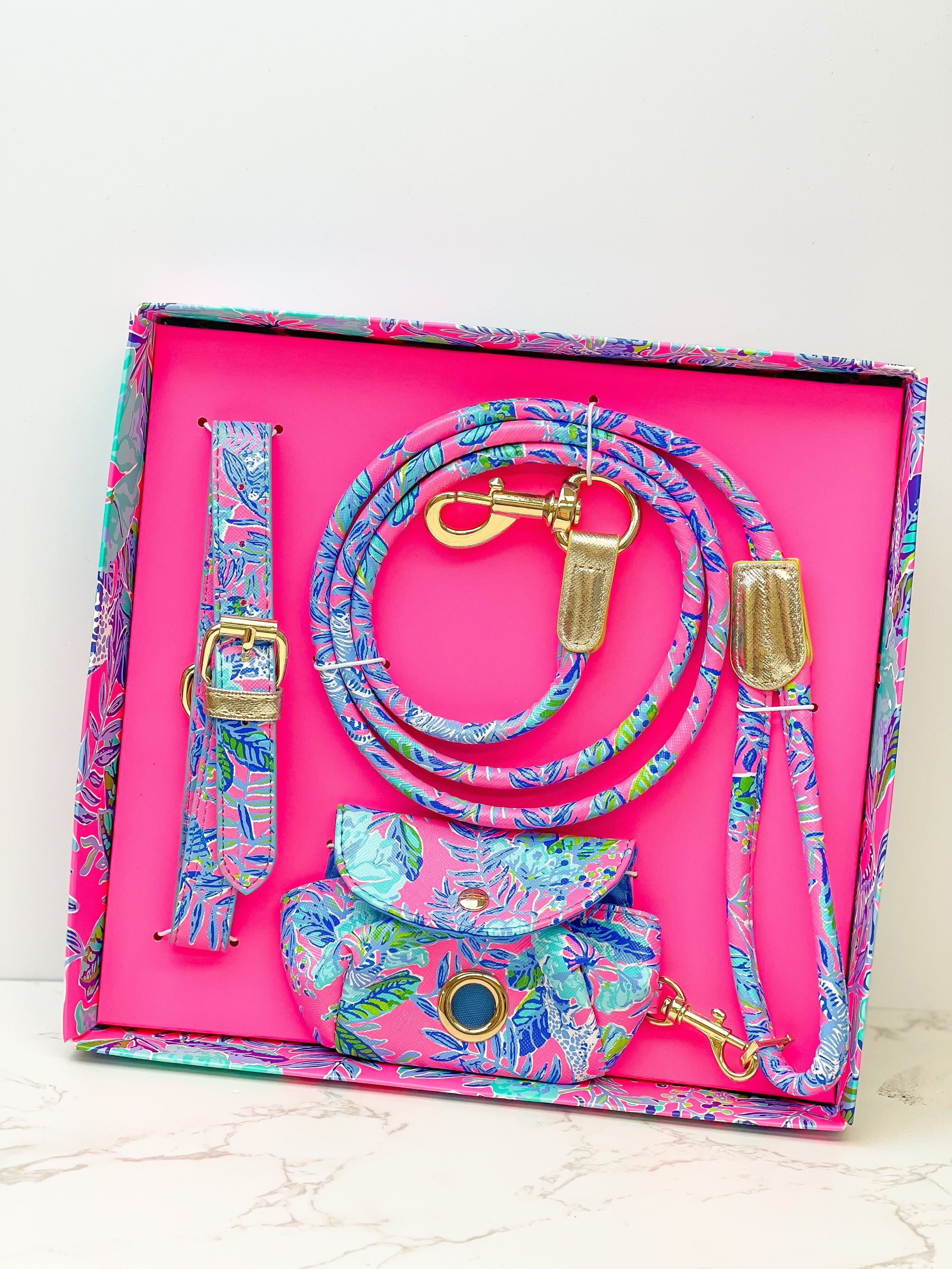 Dog Walk Set by Lilly Pulitzer - Lil Earned Stripes