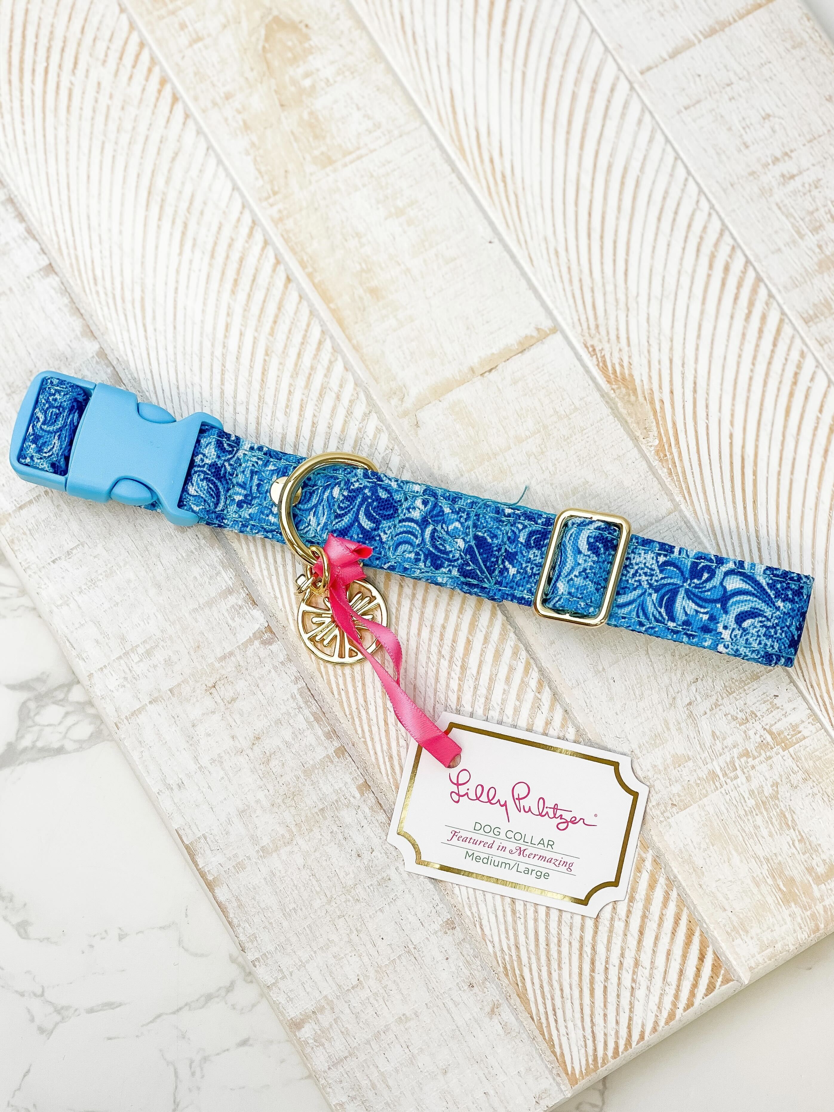 Dog Collar by Lilly Pulitzer - Mermazing (M/L)