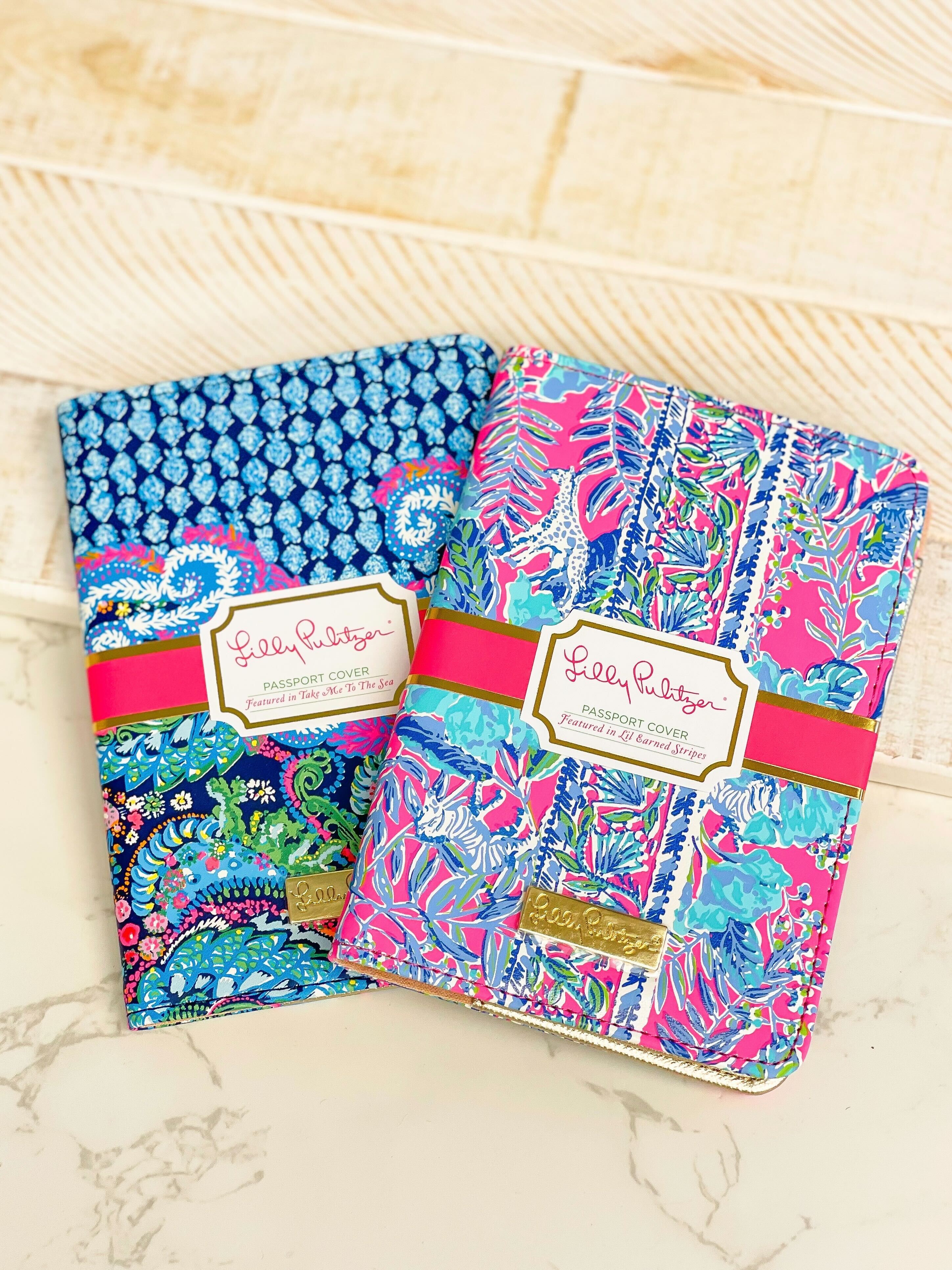 Passport Cover by Lilly Pulitzer - Take Me to the Sea