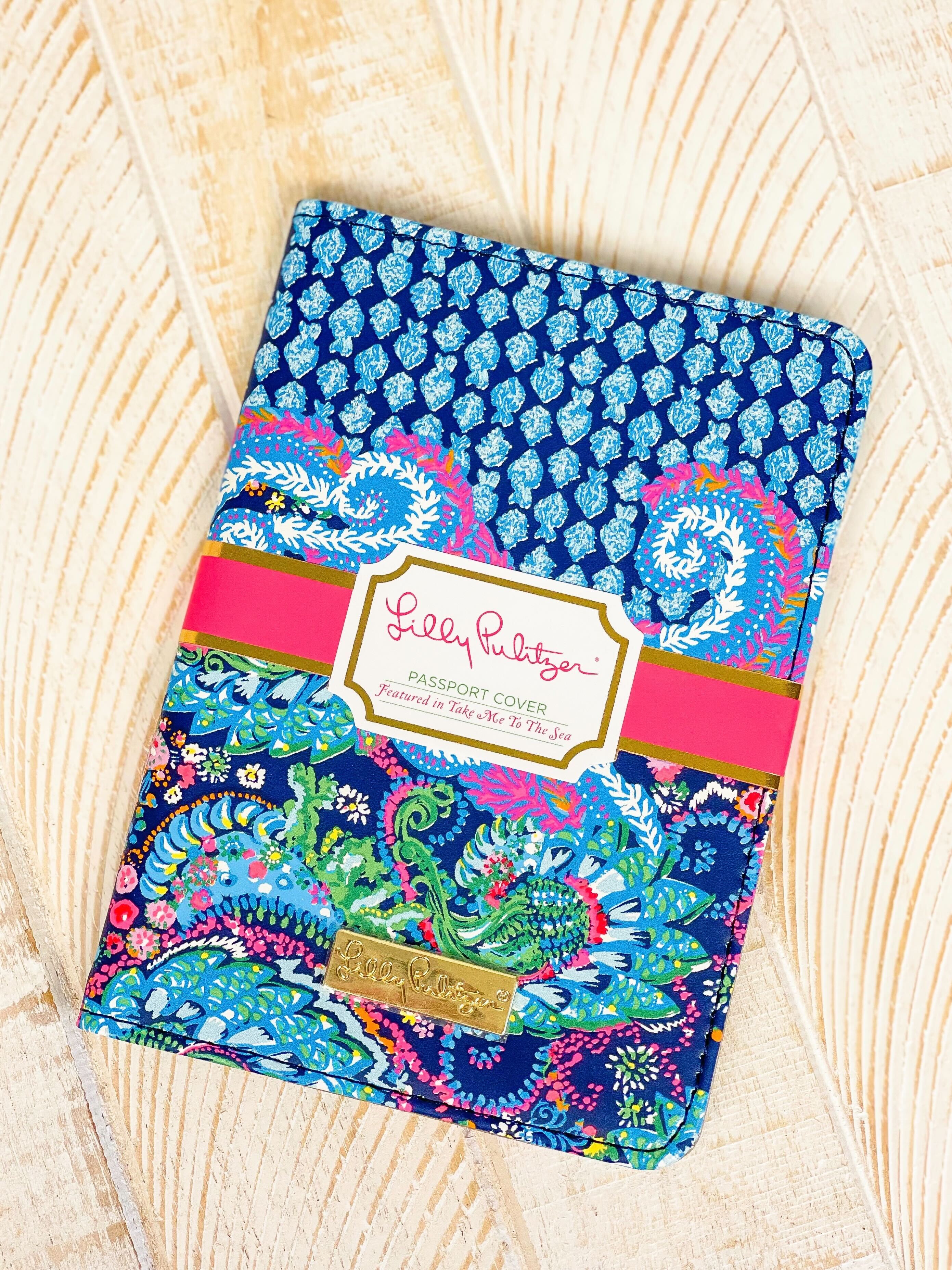 Passport Cover by Lilly Pulitzer - Take Me to the Sea