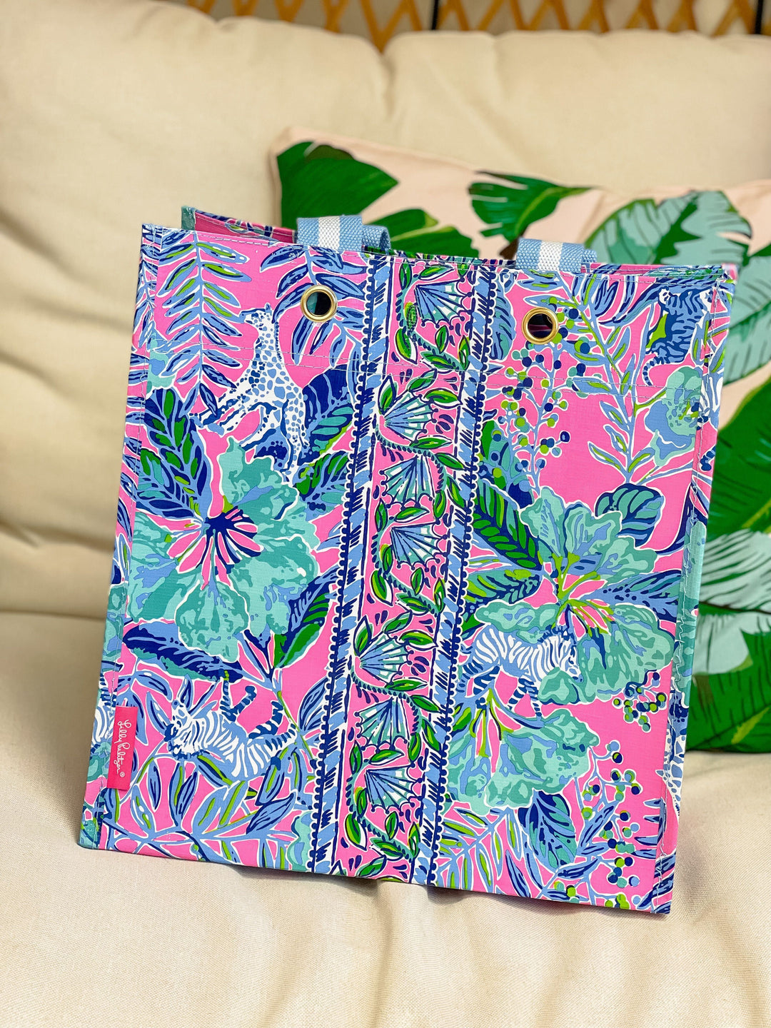 Market Tote by Lilly Pulitzer - Lil Earned Stripes