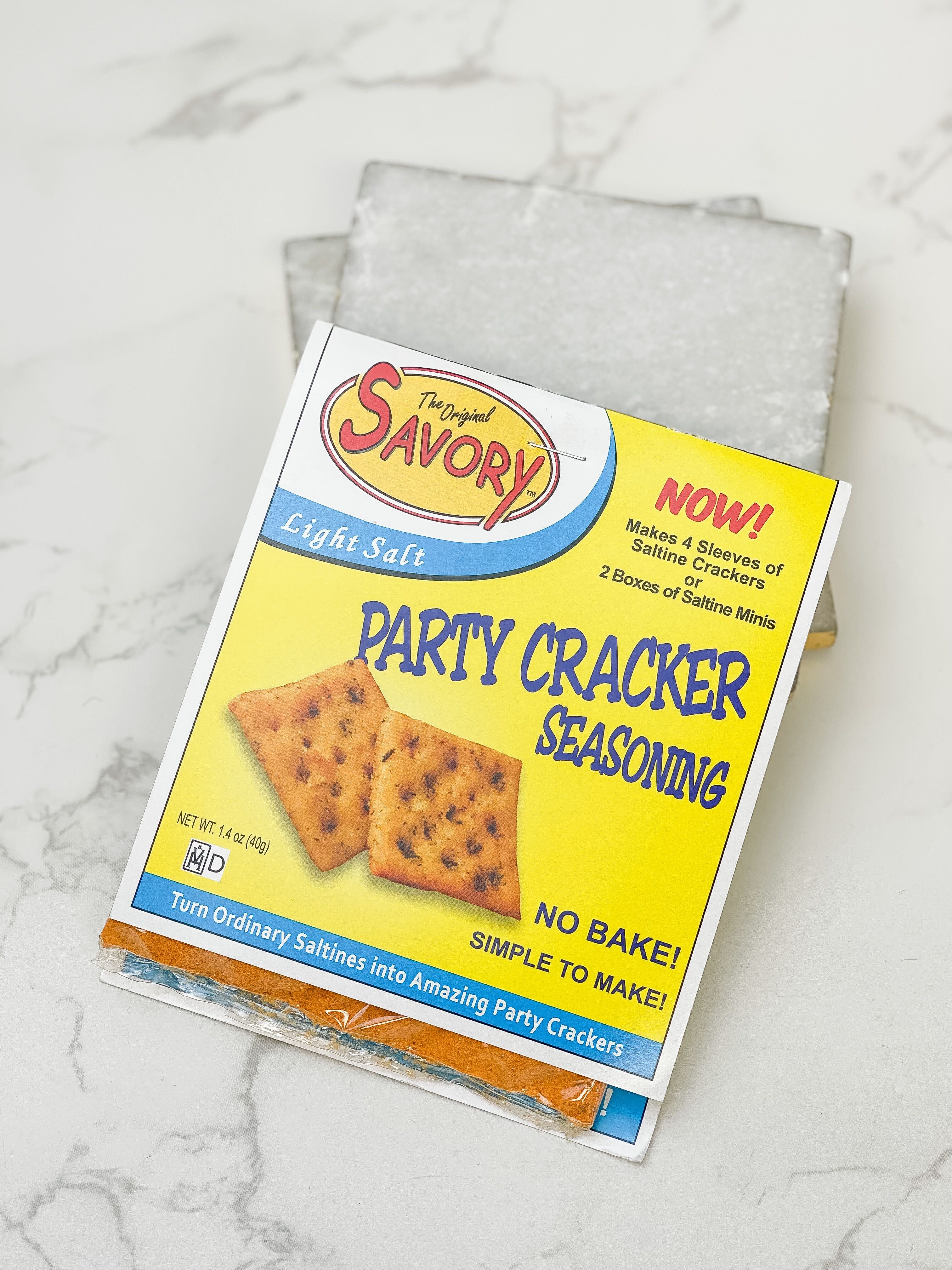 Light Salt Classic Party Cracker Seasoning