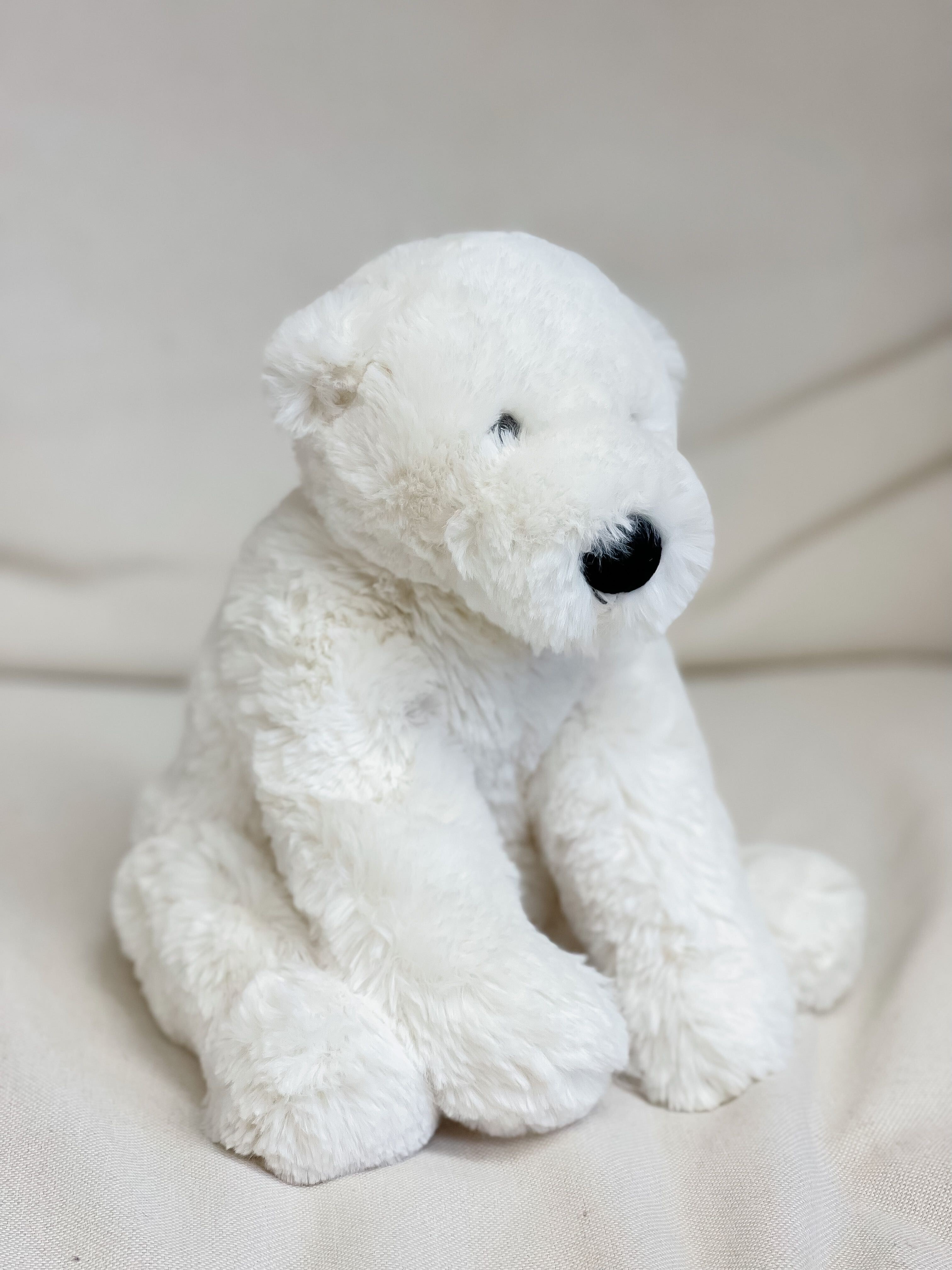 Perry Polar Bear Stuffed Animal by Jellycat - Medium
