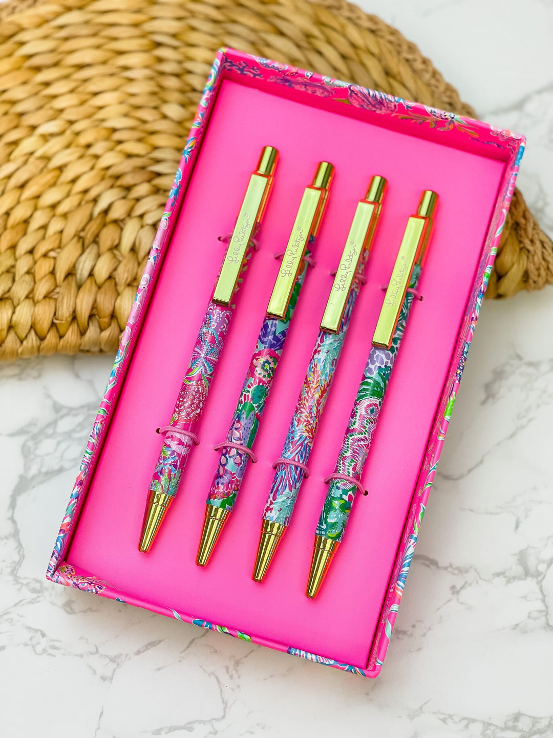 Assorted Ink Pen Set by Lilly Pulitzer
