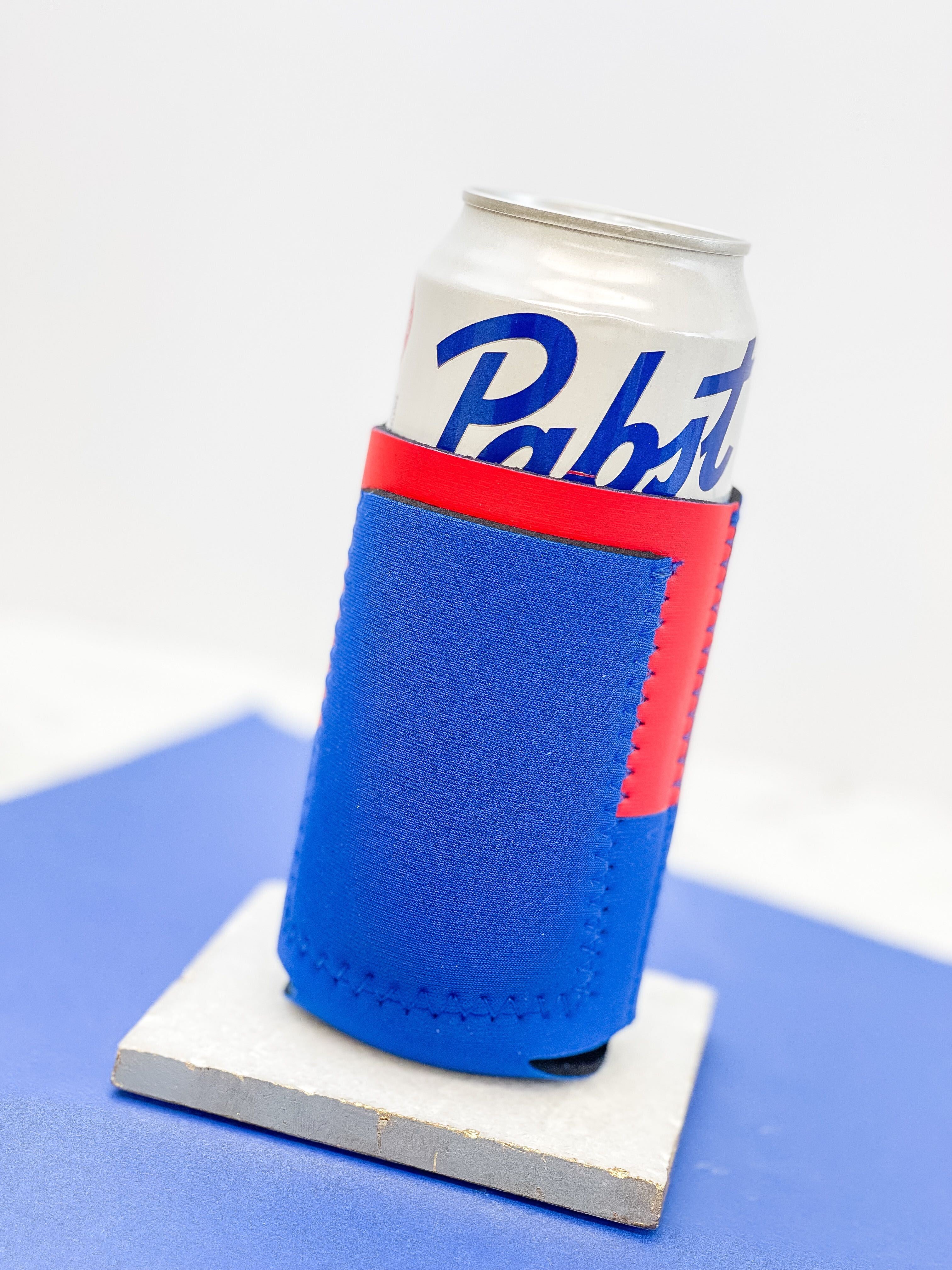 'Cheers to Red, Wine, and Blue' Insulated Can Cover