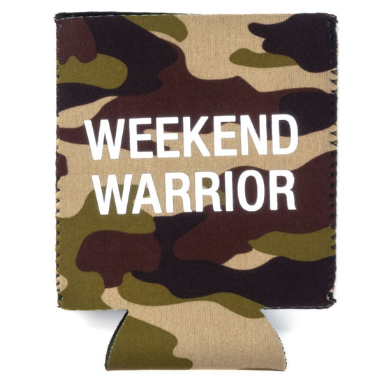 'Weekend Warrior' Camo Drink Hugger