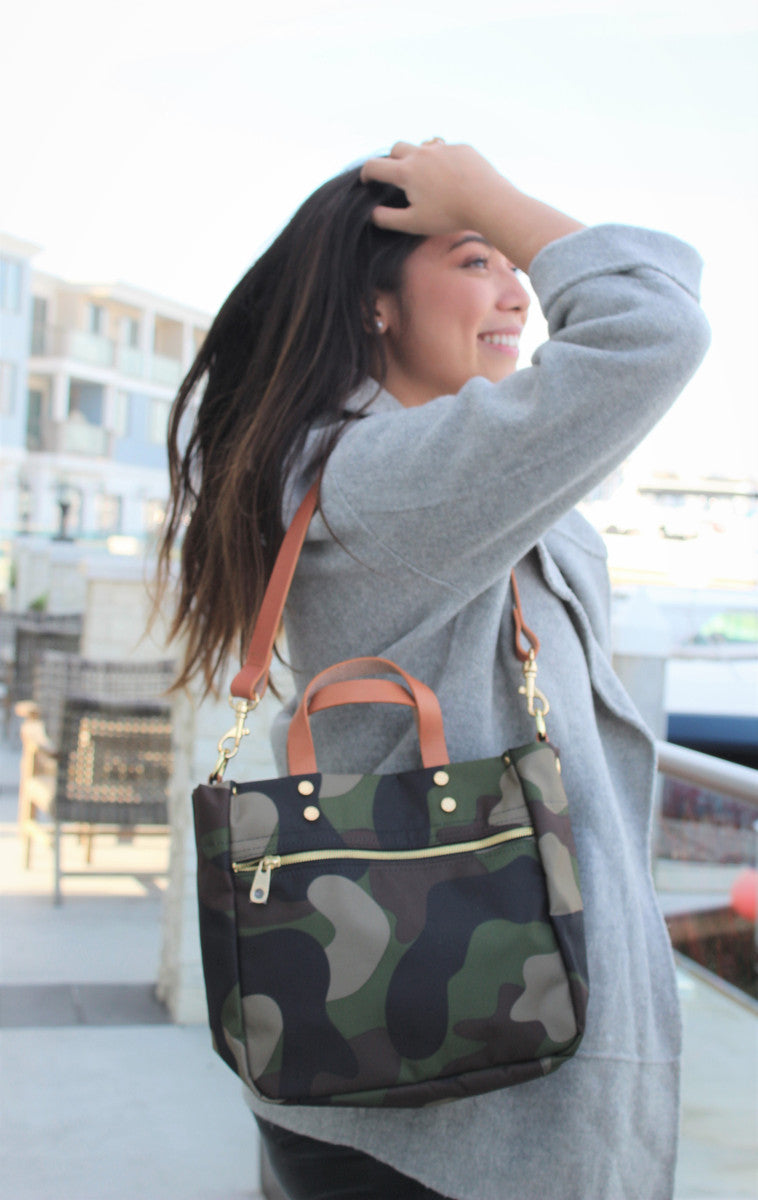 Joey Canvas Tote - Camo (Ships in 1-2 Weeks)