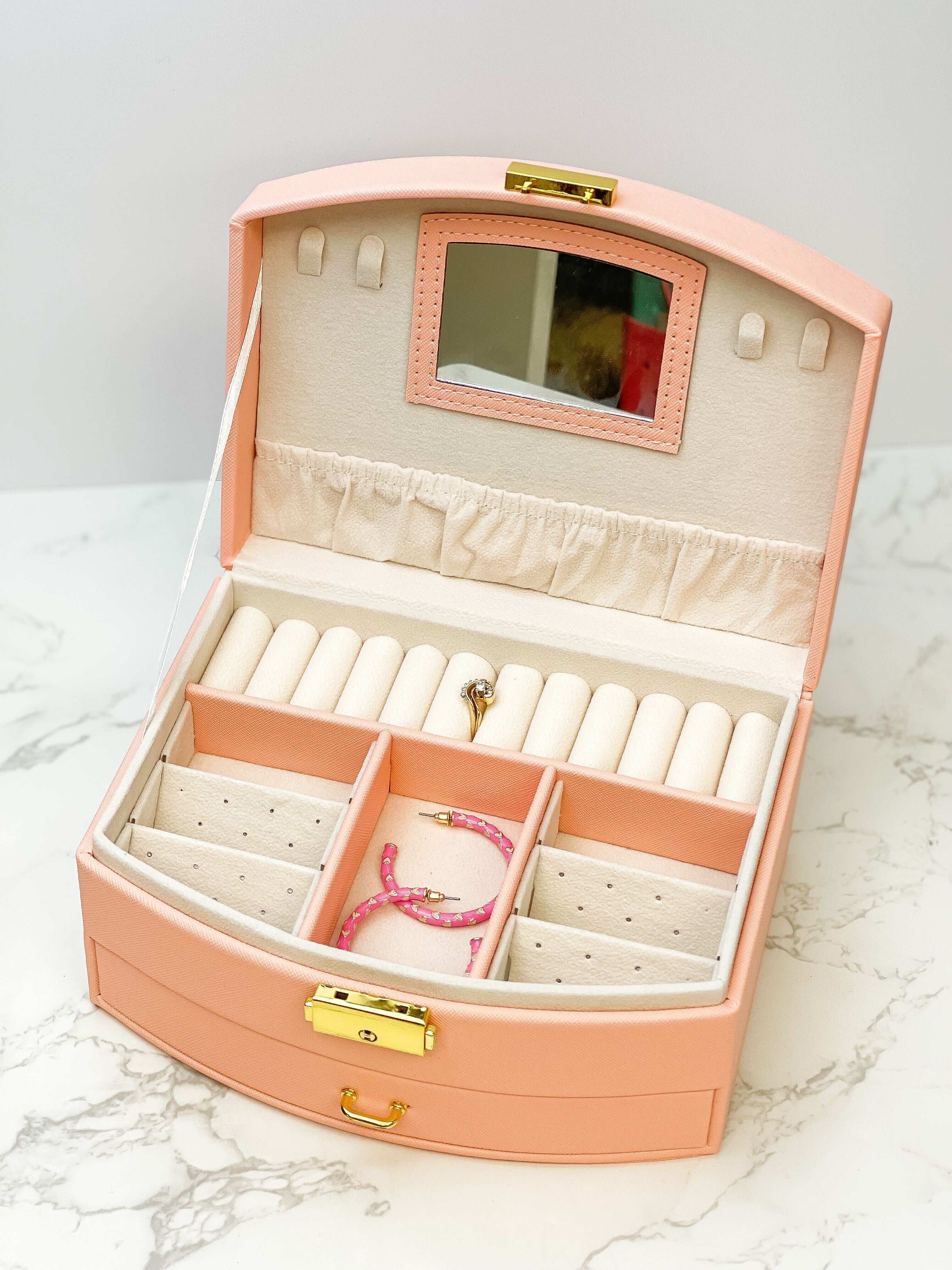 Jewelry Box Organizer - Light Pink