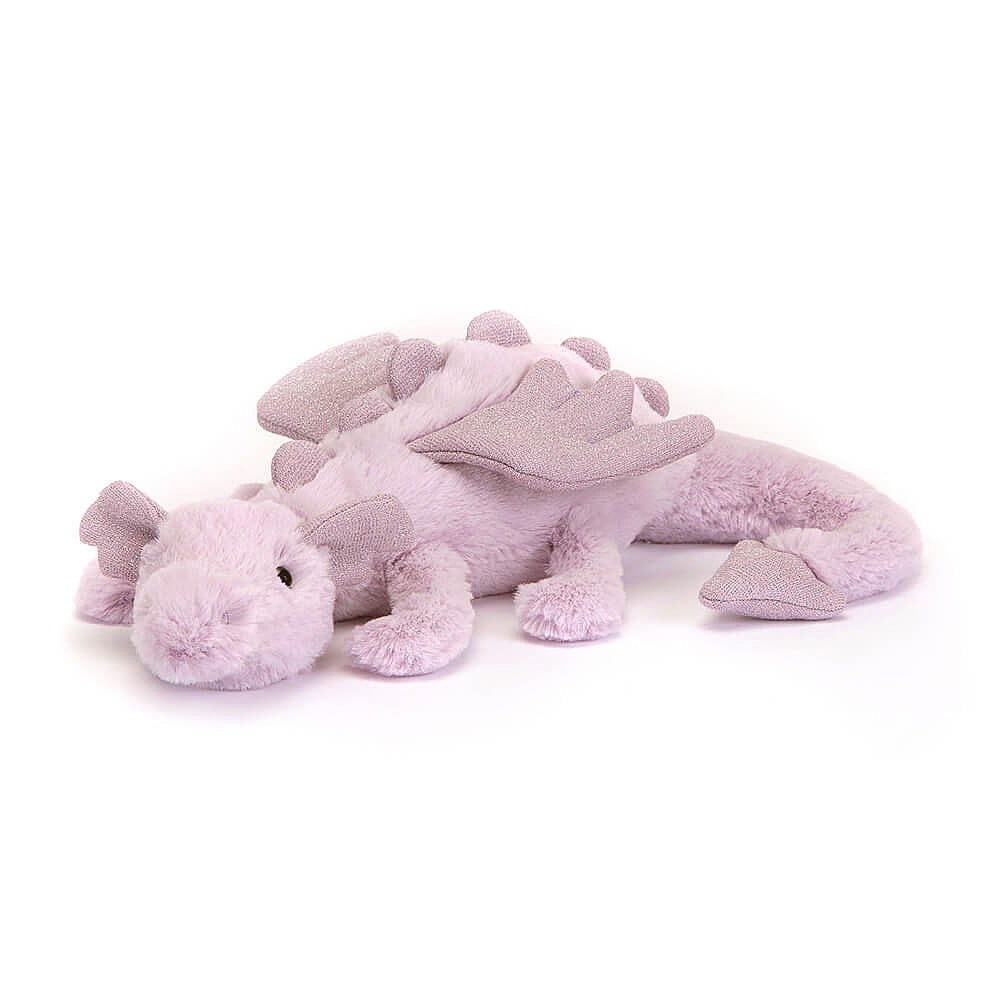 Lavender Dragon by Jellycat - Little