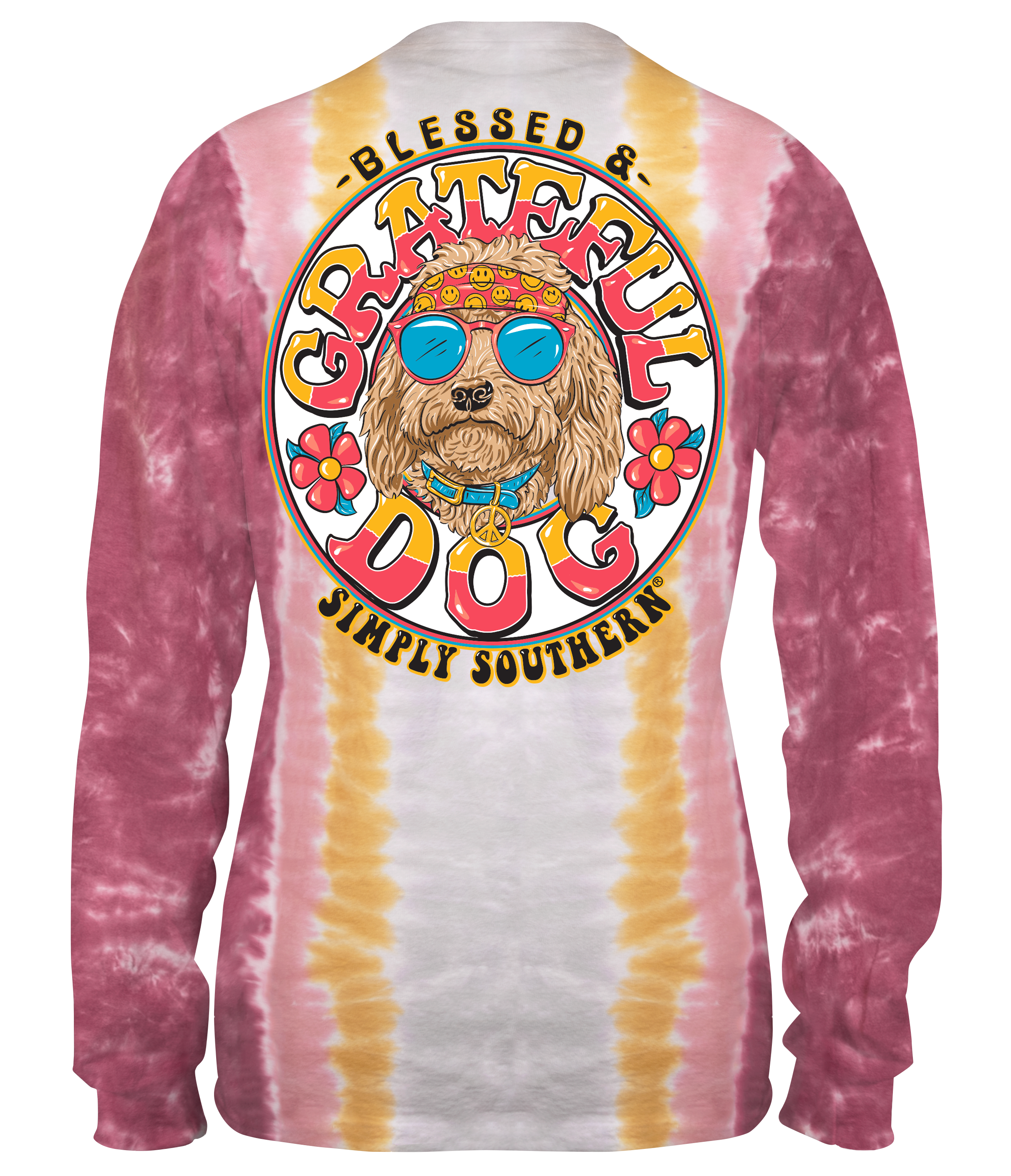 'Grateful Dog' Long Sleeve Tee by Simply Southern