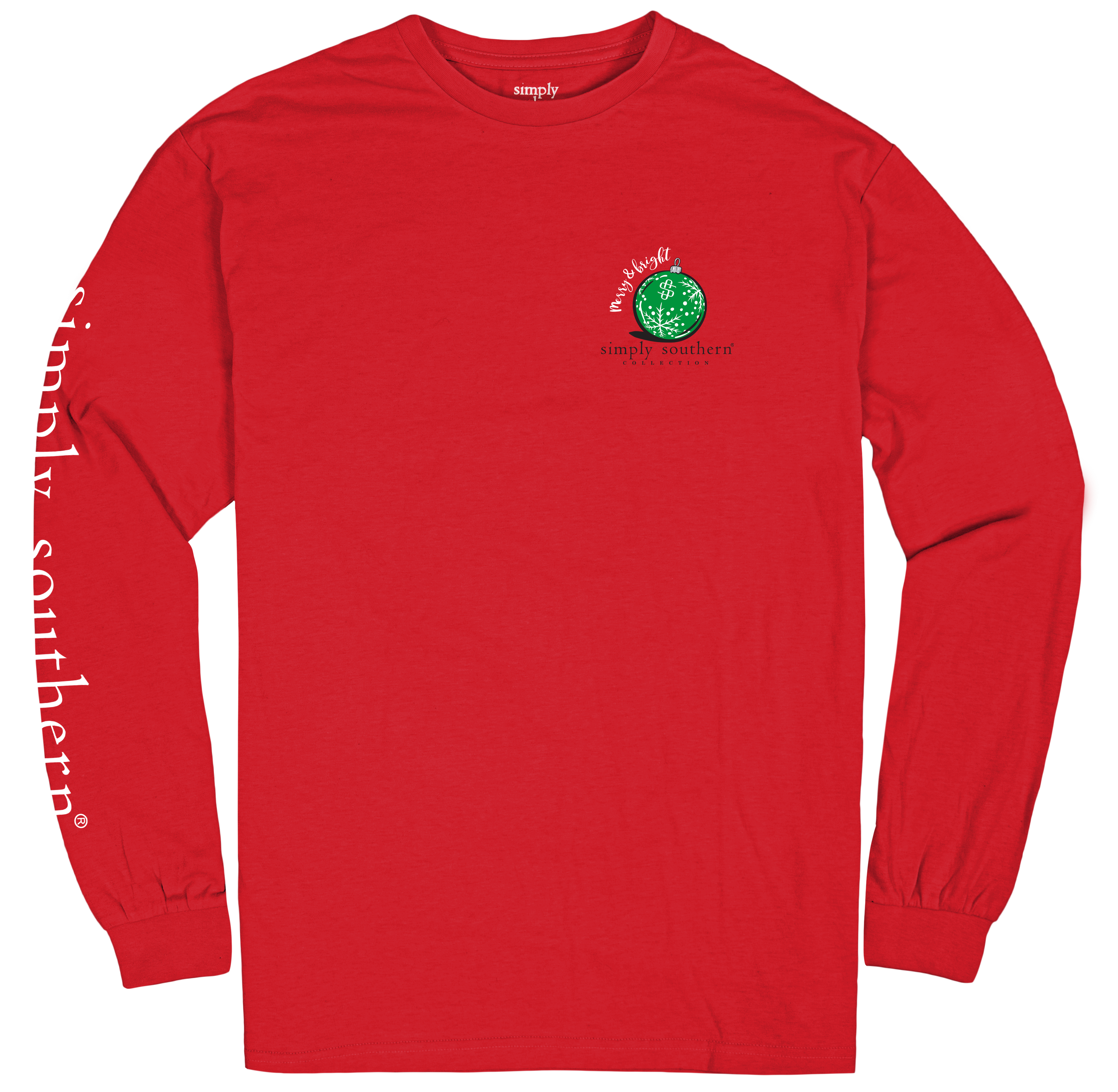Christmas Checklist Long Sleeve Tee by Simply Southern