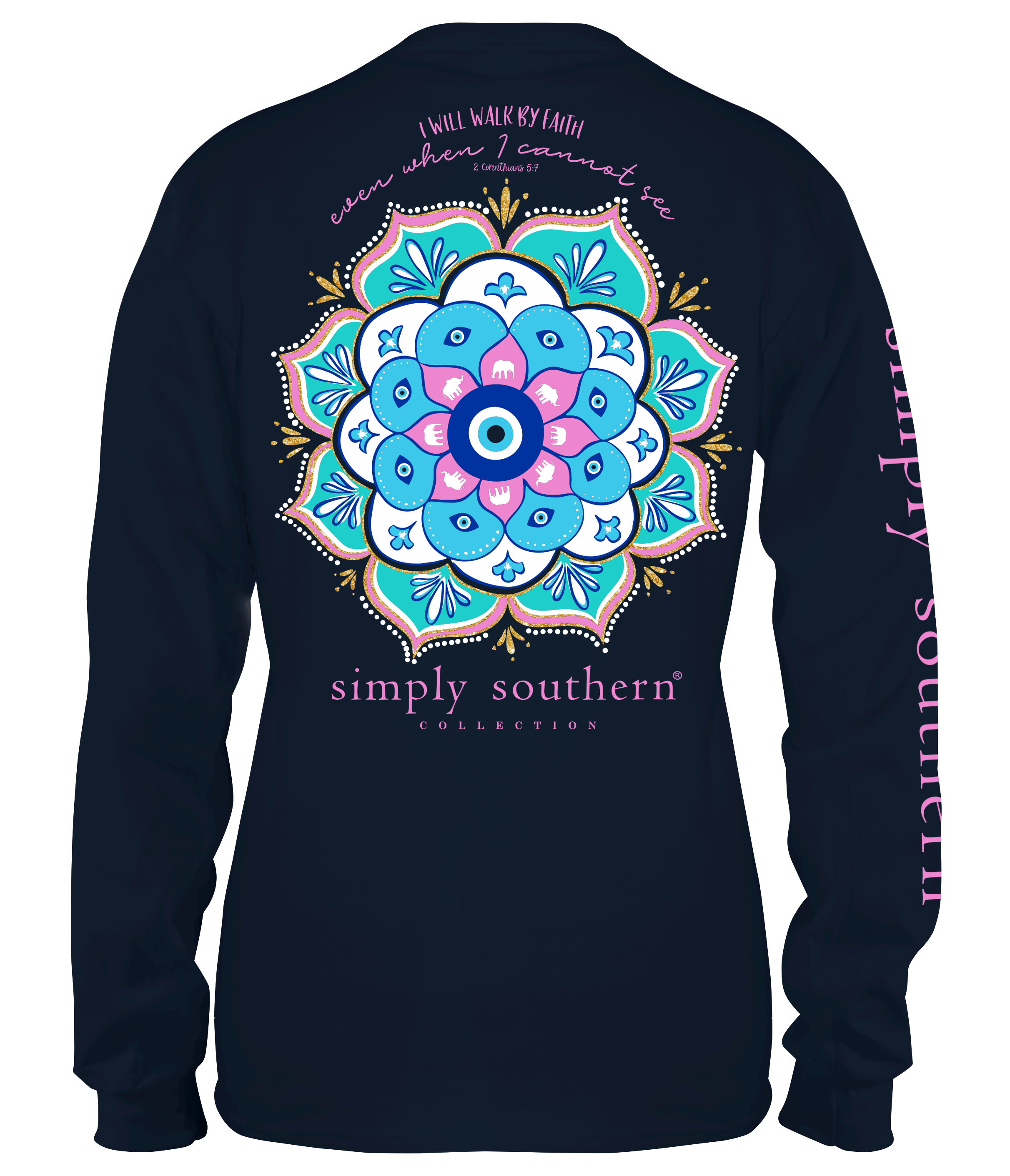 Youth 'Walk By Faith' Long Sleeve Tee by Simply Southern