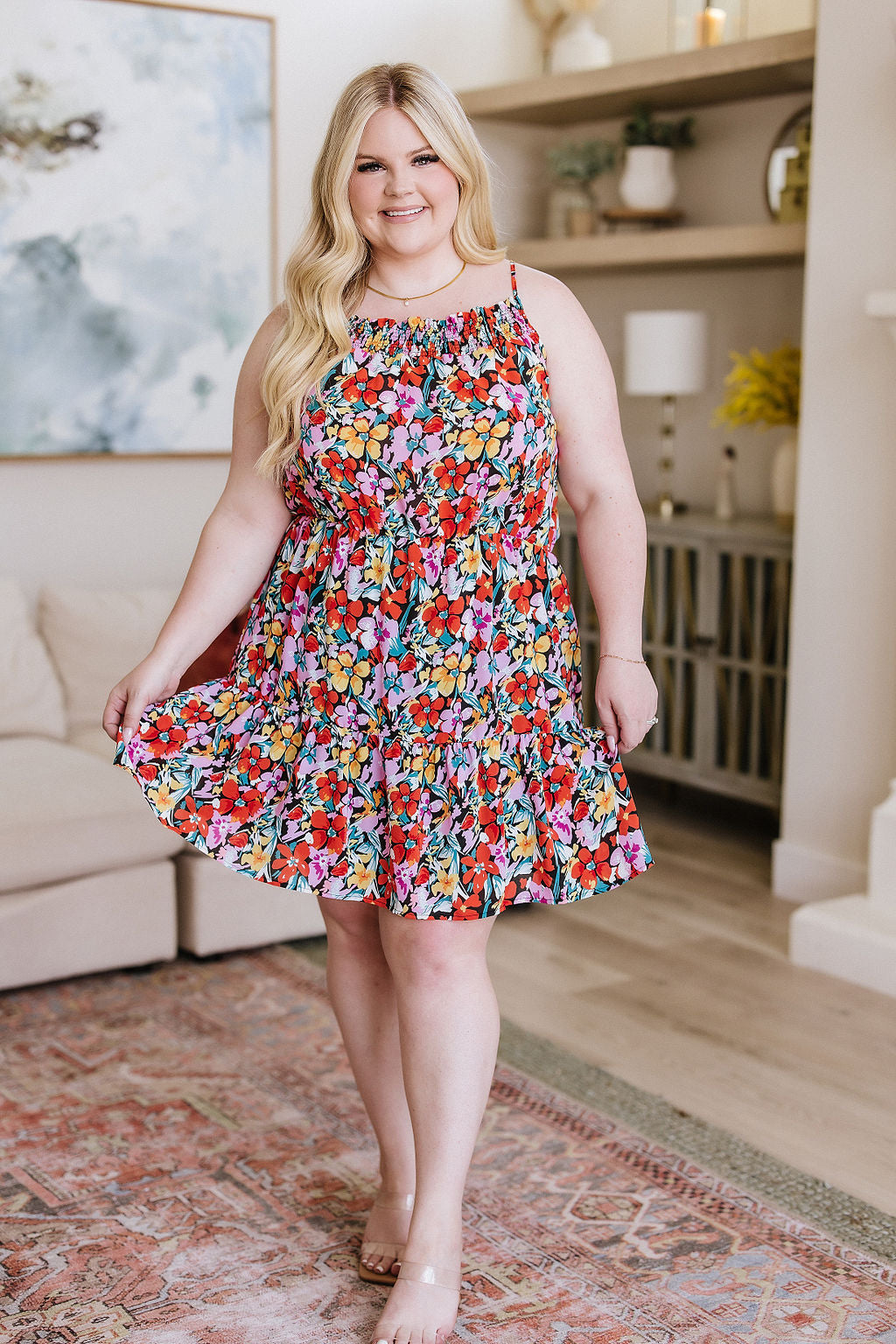 DOORBUSTER: My Side of the Story Floral Dress (Ships in 1-2 Weeks)