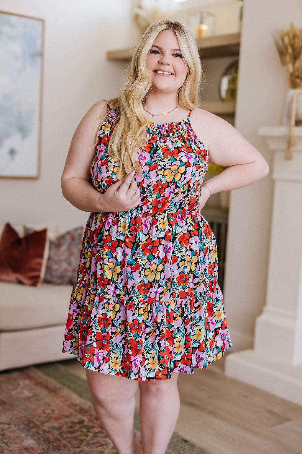 DOORBUSTER: My Side of the Story Floral Dress (Ships in 1-2 Weeks)