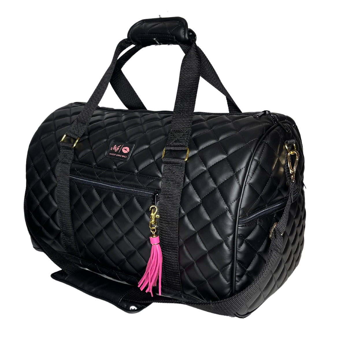 Live Takeover: Quilted Onyx Duffel by Makeup Junkie (Ships in 4-5 weeks)