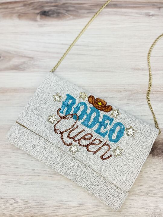 'Rodeo Queen' Seed Bead Clutch