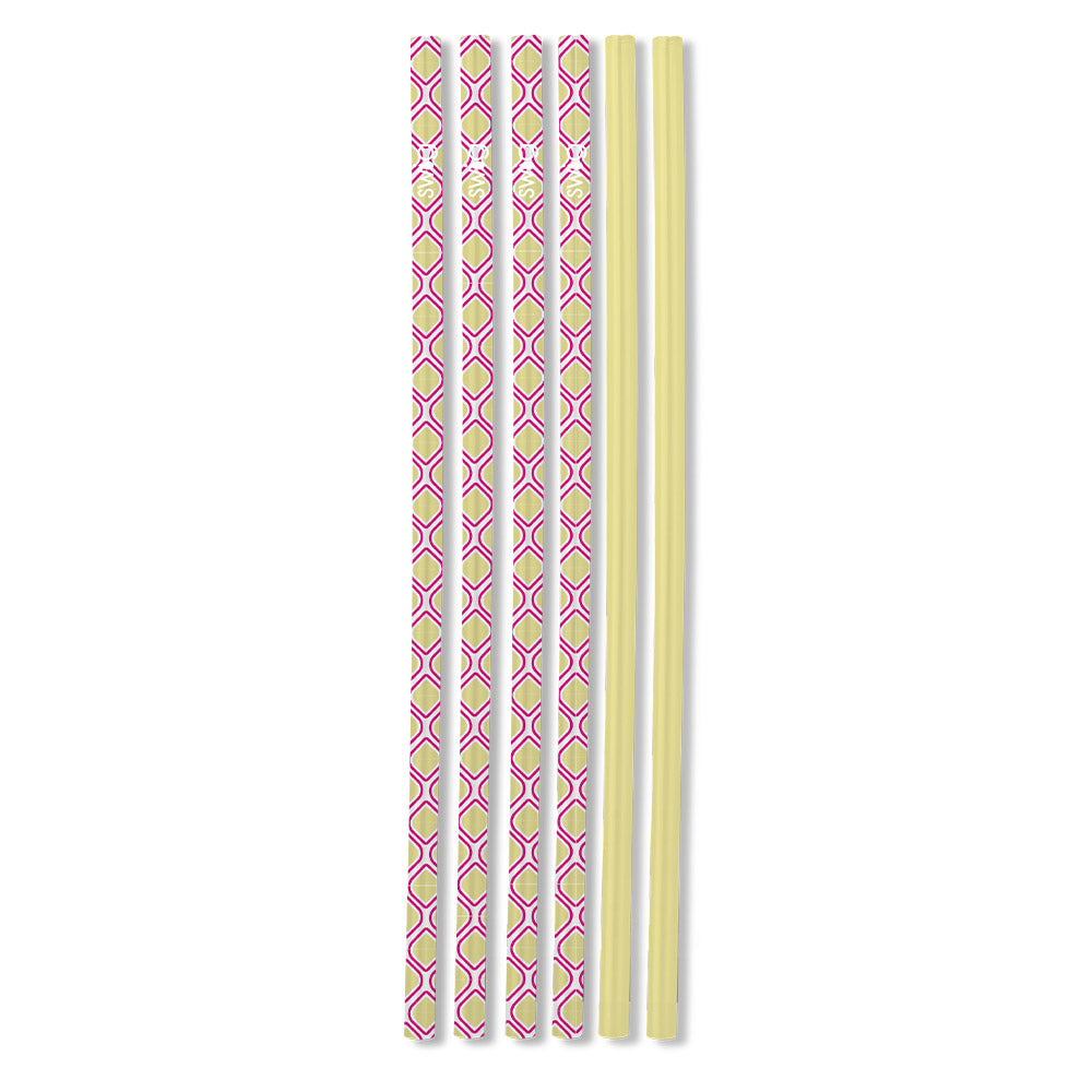 Pink Lemonade Tall Straw Set by Swig
