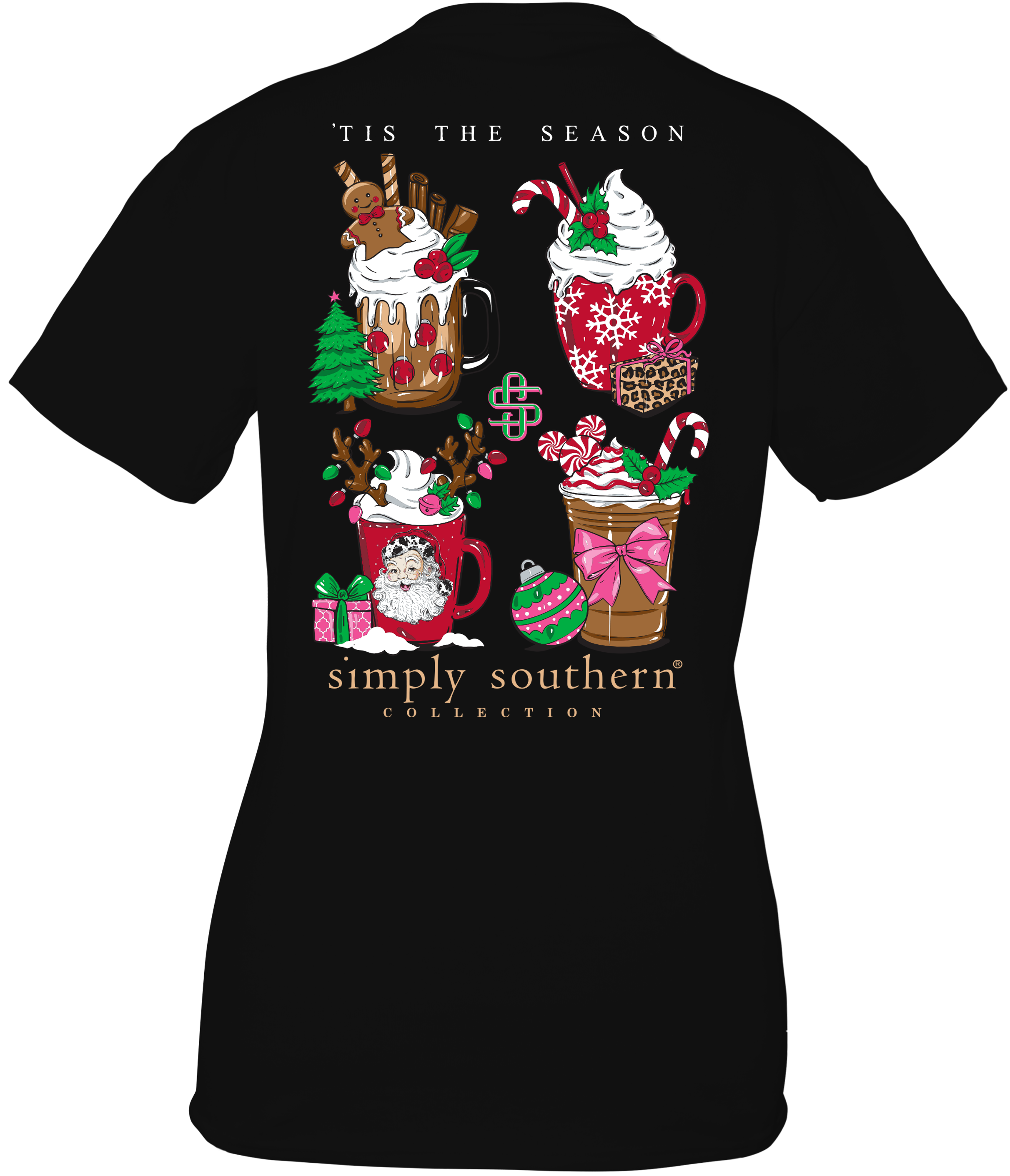 Youth 'Tis The Season' Christmas Short Sleeve Tee by Simply Southern