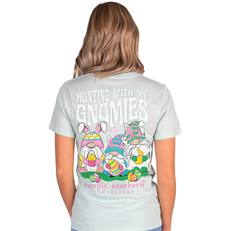 Youth 'Hunting With My Gnomies' Easter Short Sleeve Tee by Simply Southern