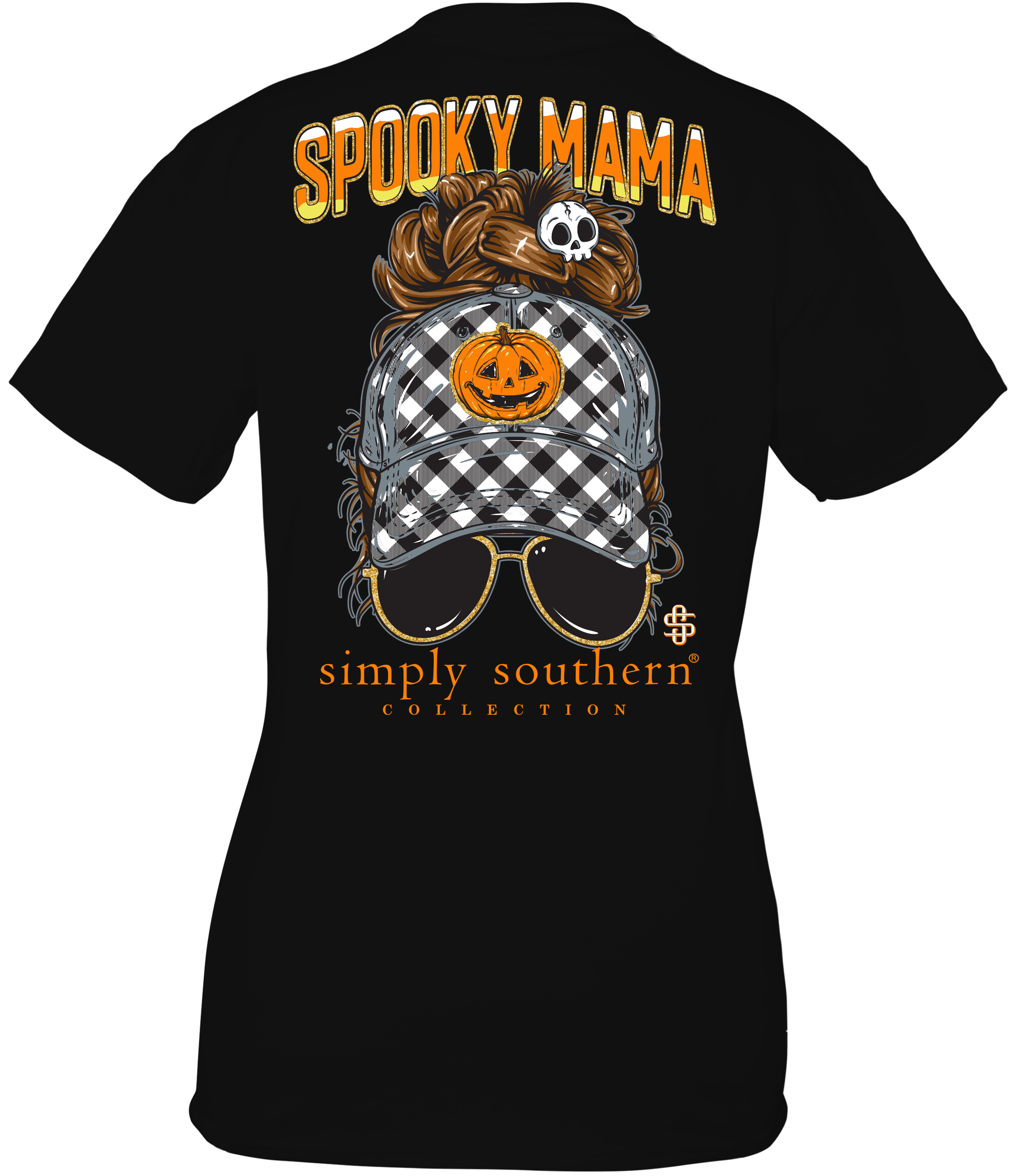 'Spooky Mama' Short Sleeve Tee by Simply Southern