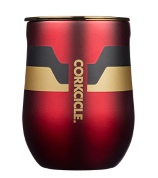 12 oz Stainless Steel Marvel Iron Man Stemless Tumbler by Corkcicle