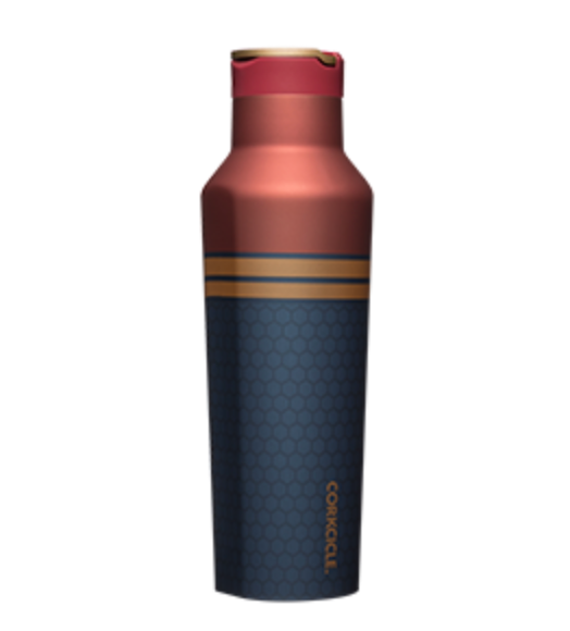 20 oz Stainless Steel Marvel Captain Marvel Sport Canteen by Corkcicle