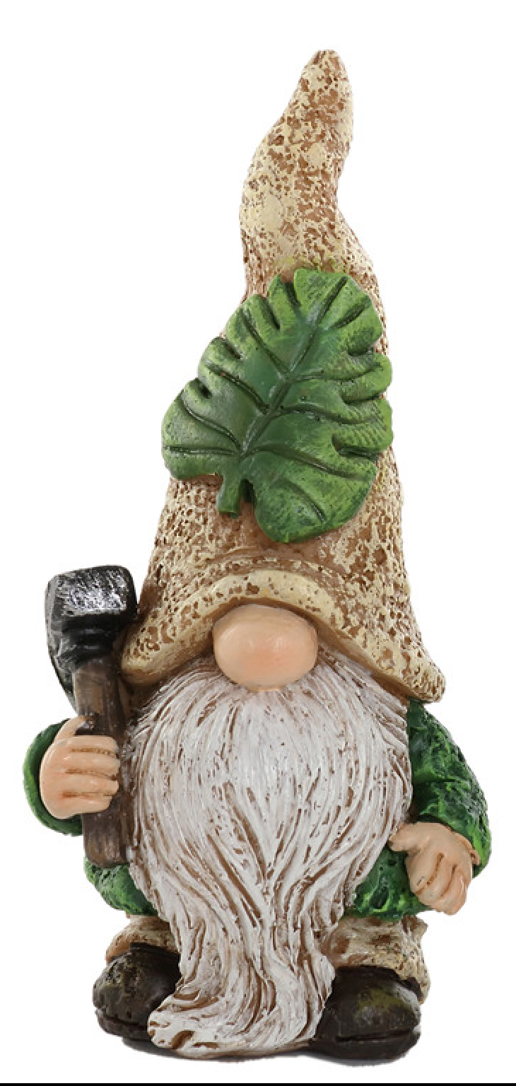 Resin Mini Leaf Gnome