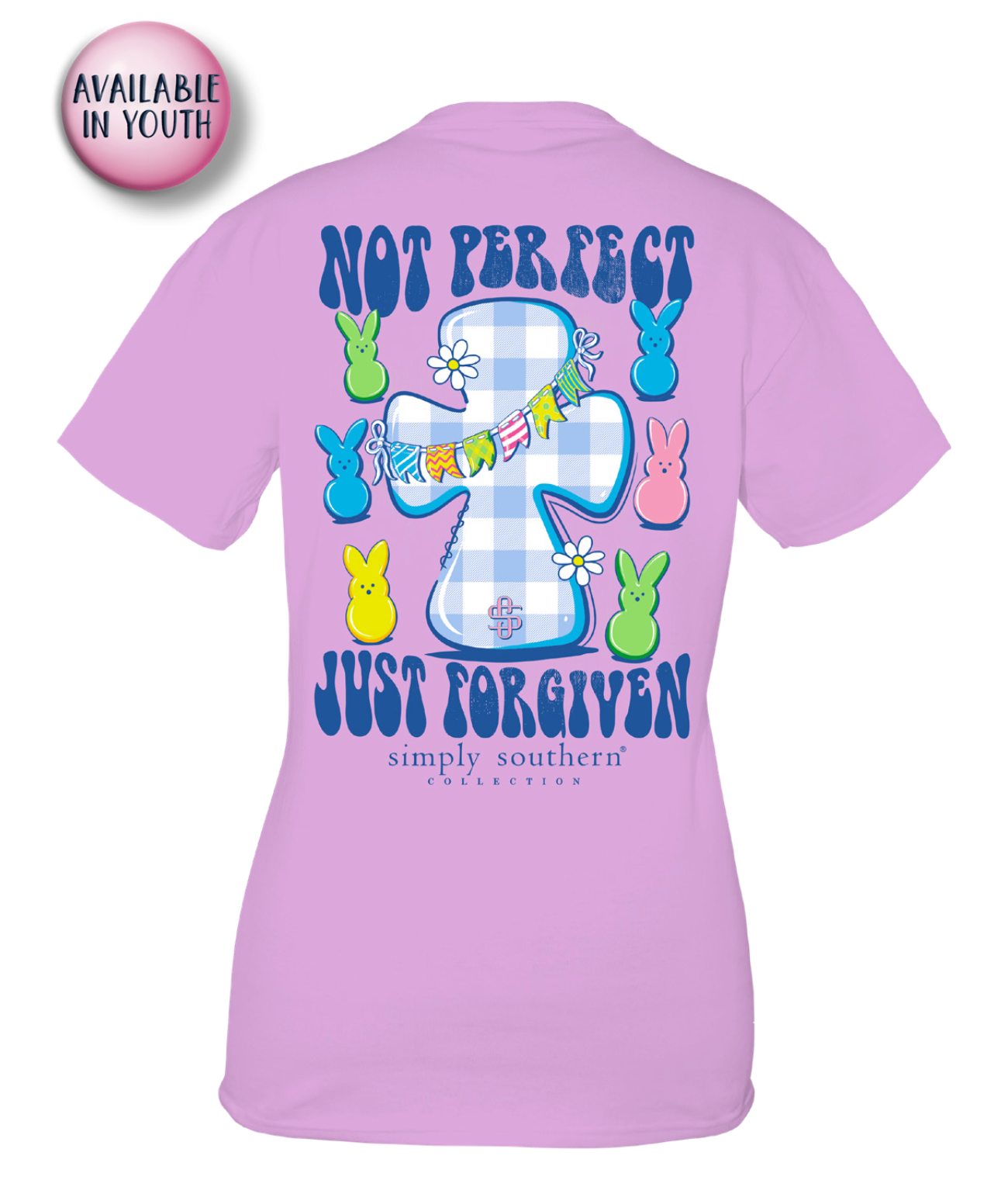 'Not Perfect, Just Forgiven' Short Sleeve Tee by Simply Southern