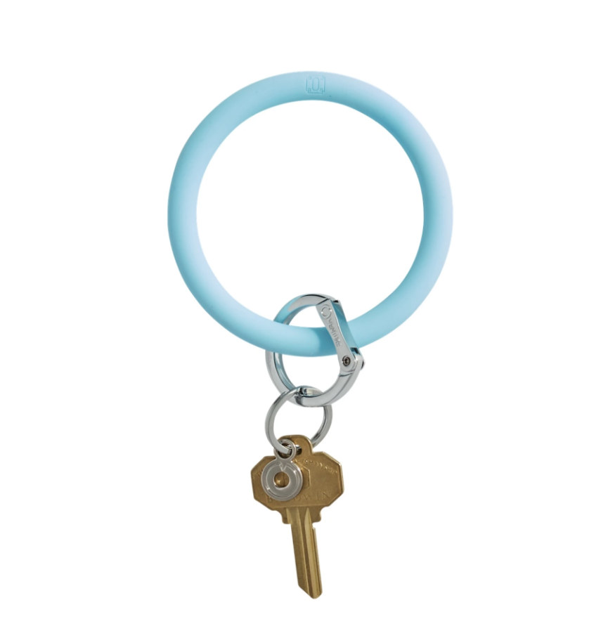 O-Venture Silicone Key Ring - Sweet Carolina Blue