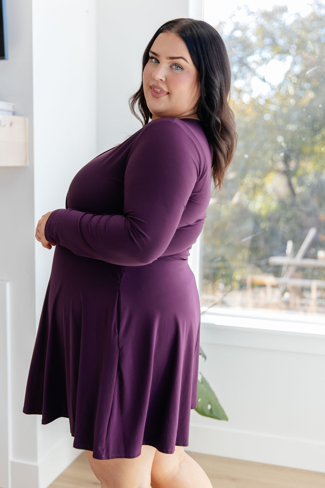 long sleeve skort dress Highland Long Sleeve Skort Dress